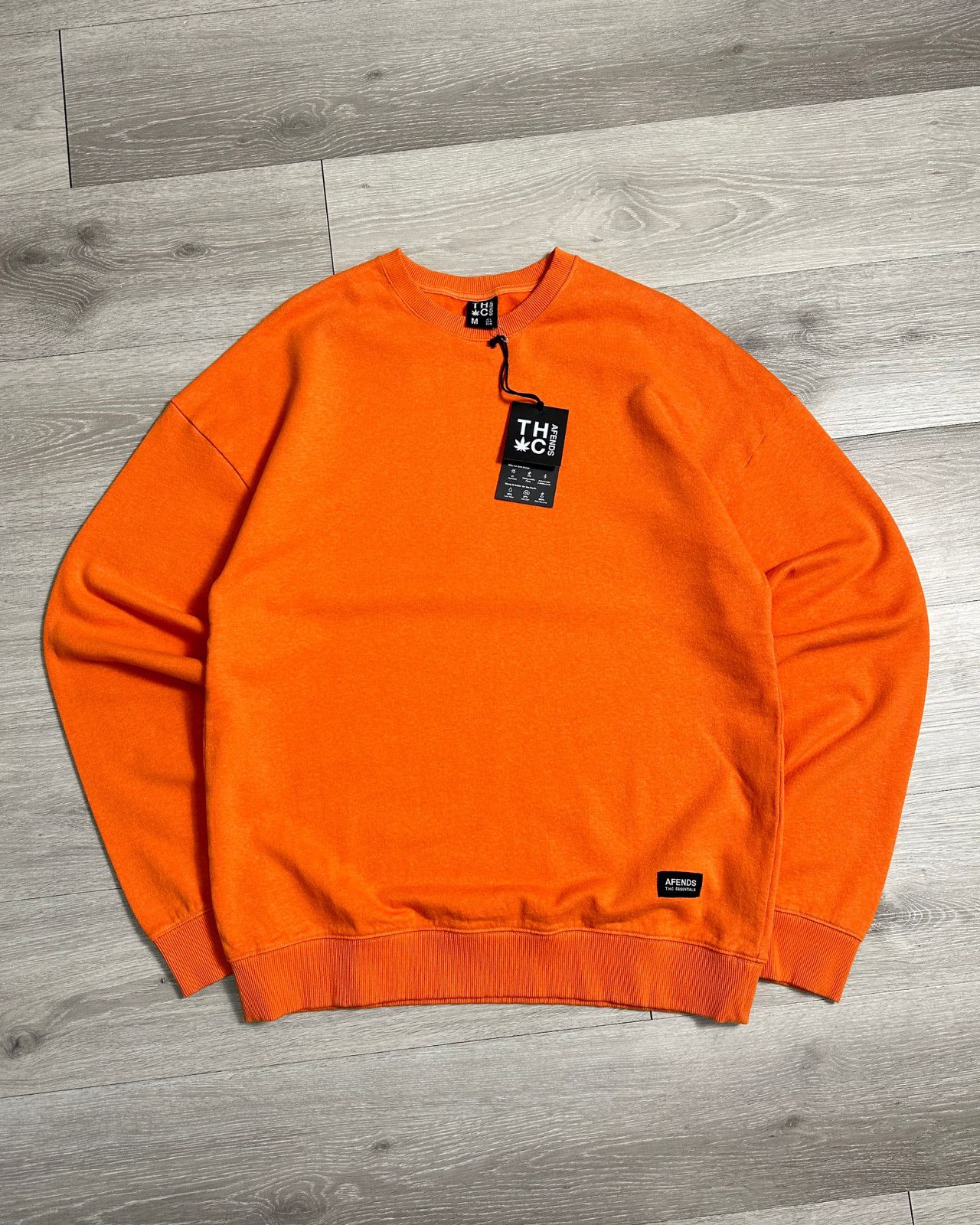 Afends NWT Afends - Sativa - Hemp Oversized Crew Neck Sweatshirt Size US M / EU 48-50 / 2 - 1 Thumbnail