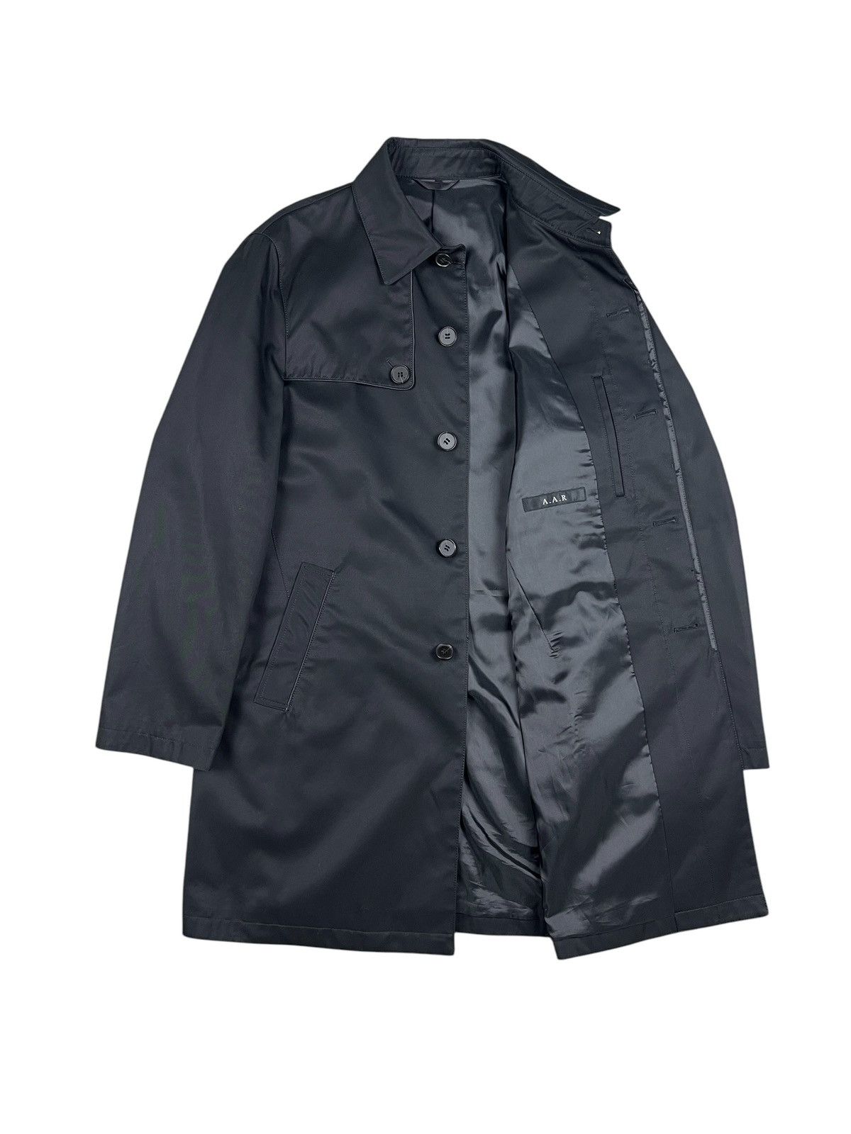 Yohji Yamamoto 1990 Yohji Yamamoto A.A.R Trench Coat Size US M / EU 48-50 / 2 - 11 Thumbnail
