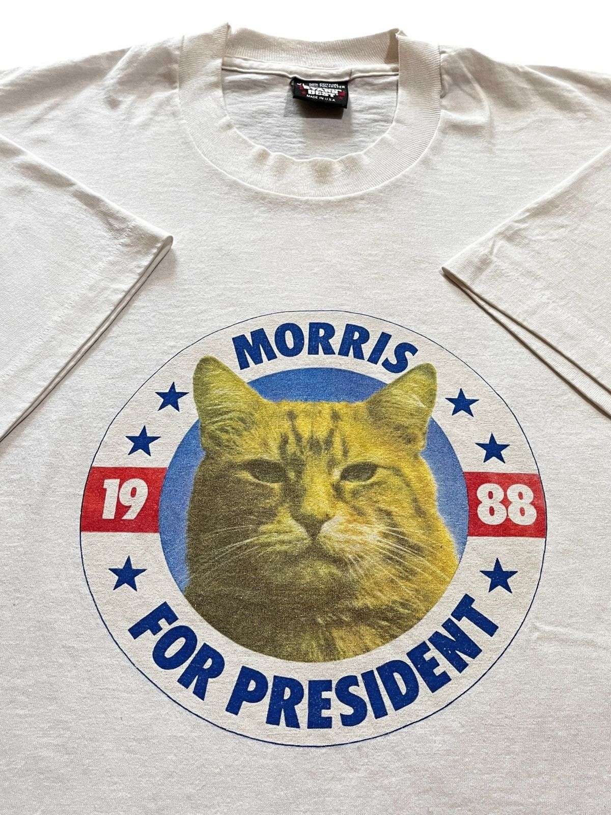 Vintage 1980s Morris for President Size US XL / EU 56 / 4 - 2 Thumbnail