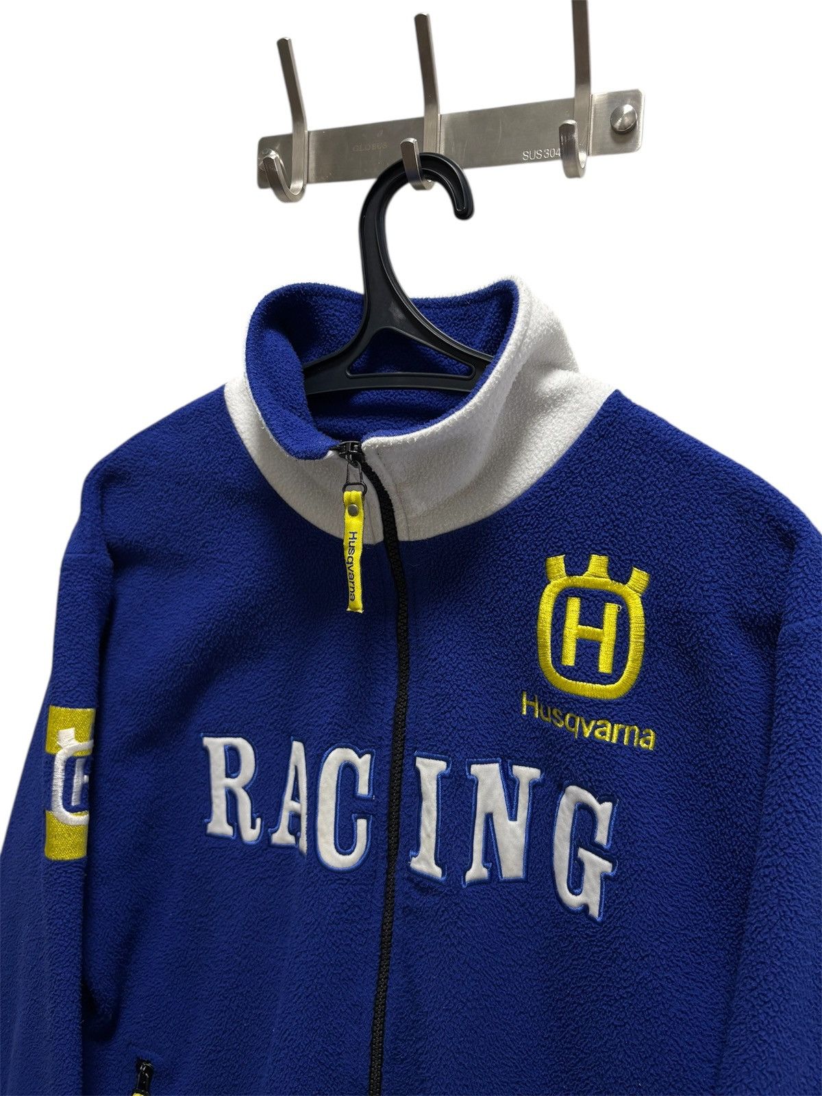 Vintage Husqvarna Racing Fleece Jacket Team KTM Promo Y2K Size US M / EU 48-50 / 2 - 4 Thumbnail