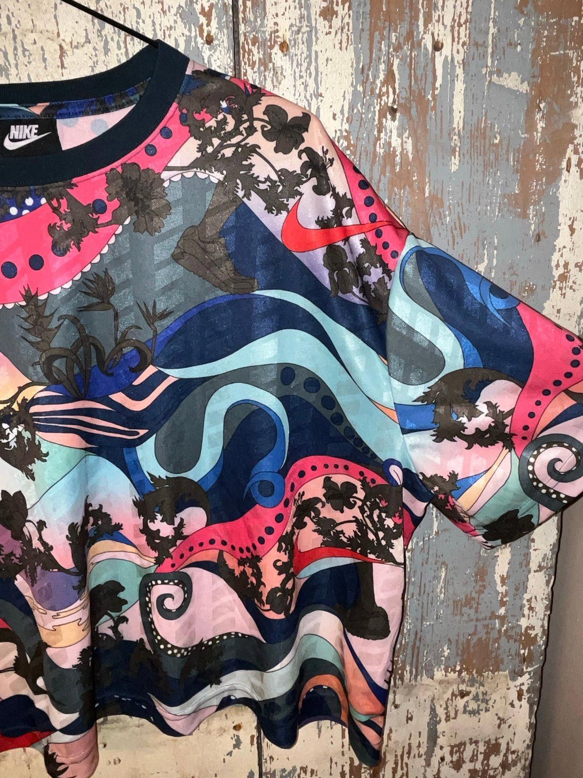Nike Nike Retro Print Crop Tee, XL, short sleeve womens shirt Size XL / US 12-14 / IT 48-50 - 5 Thumbnail