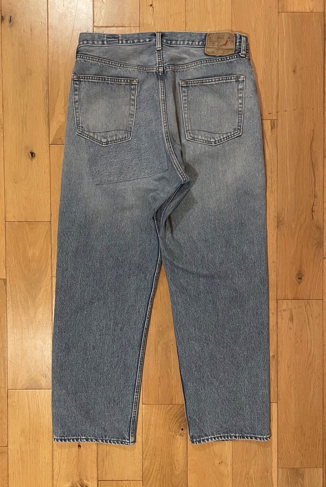 Orslow orSlow 101 Dad's Fit Denim Jeans Patchwork Size 4 (36") Size US 34 / EU 50 - 2 Thumbnail