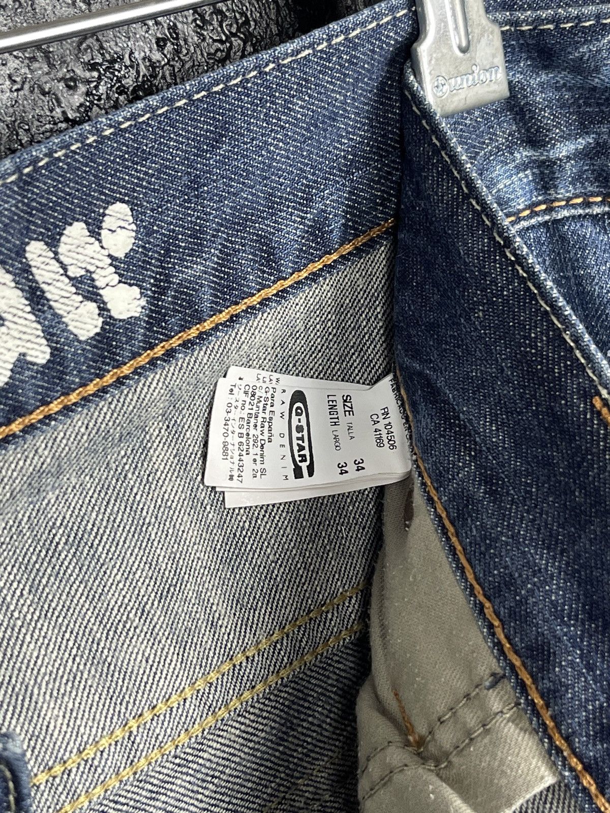 G-Star G-Star RAW Limit Regular Cotton Blue Denim Wide Leg Jeans Men’s Size W34 L34 Size US 34 / EU 50 - 13 Thumbnail
