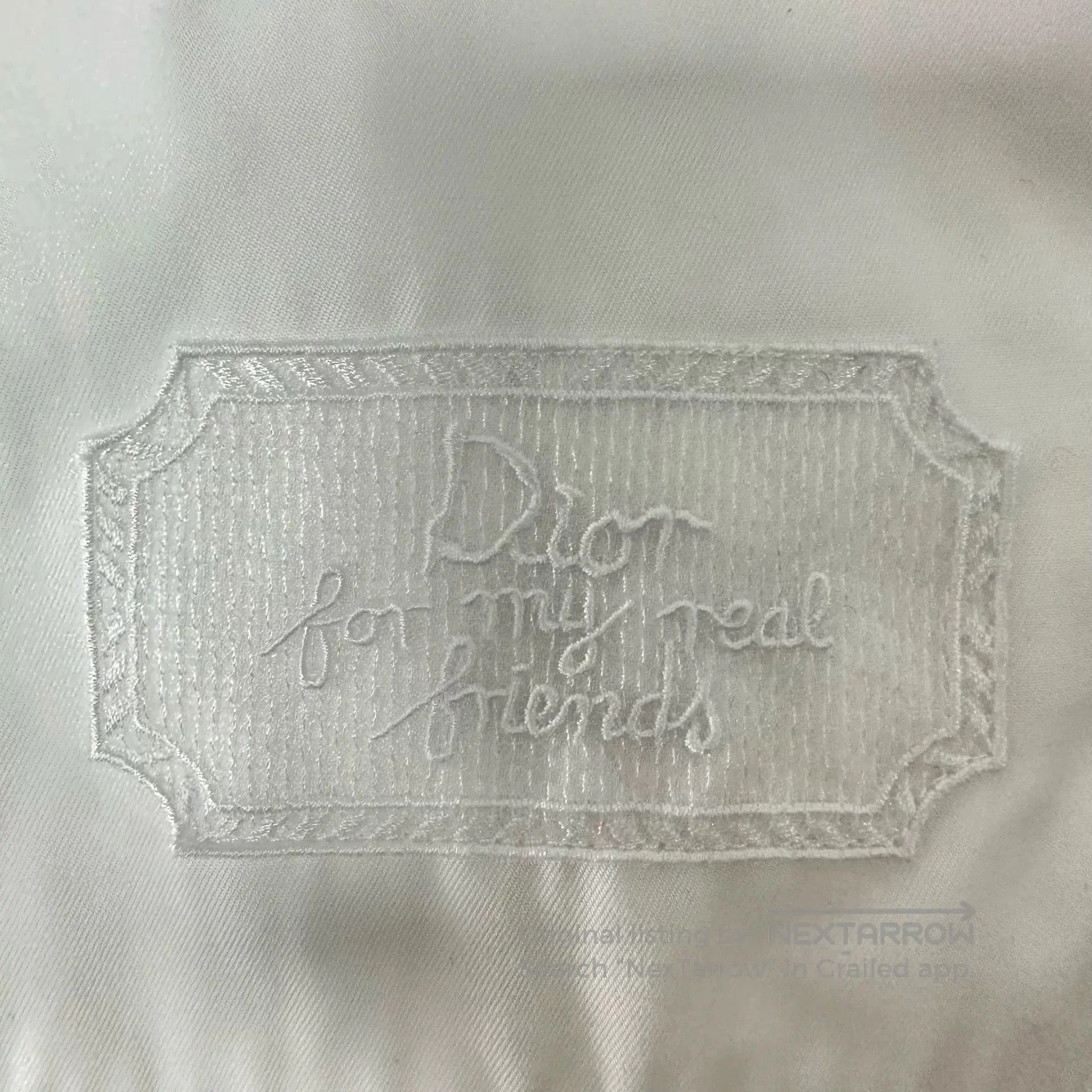 Dior Dior 2025 White Embroidered Cotton Jacket. Size US M / EU 48-50 / 2 - 2 Thumbnail