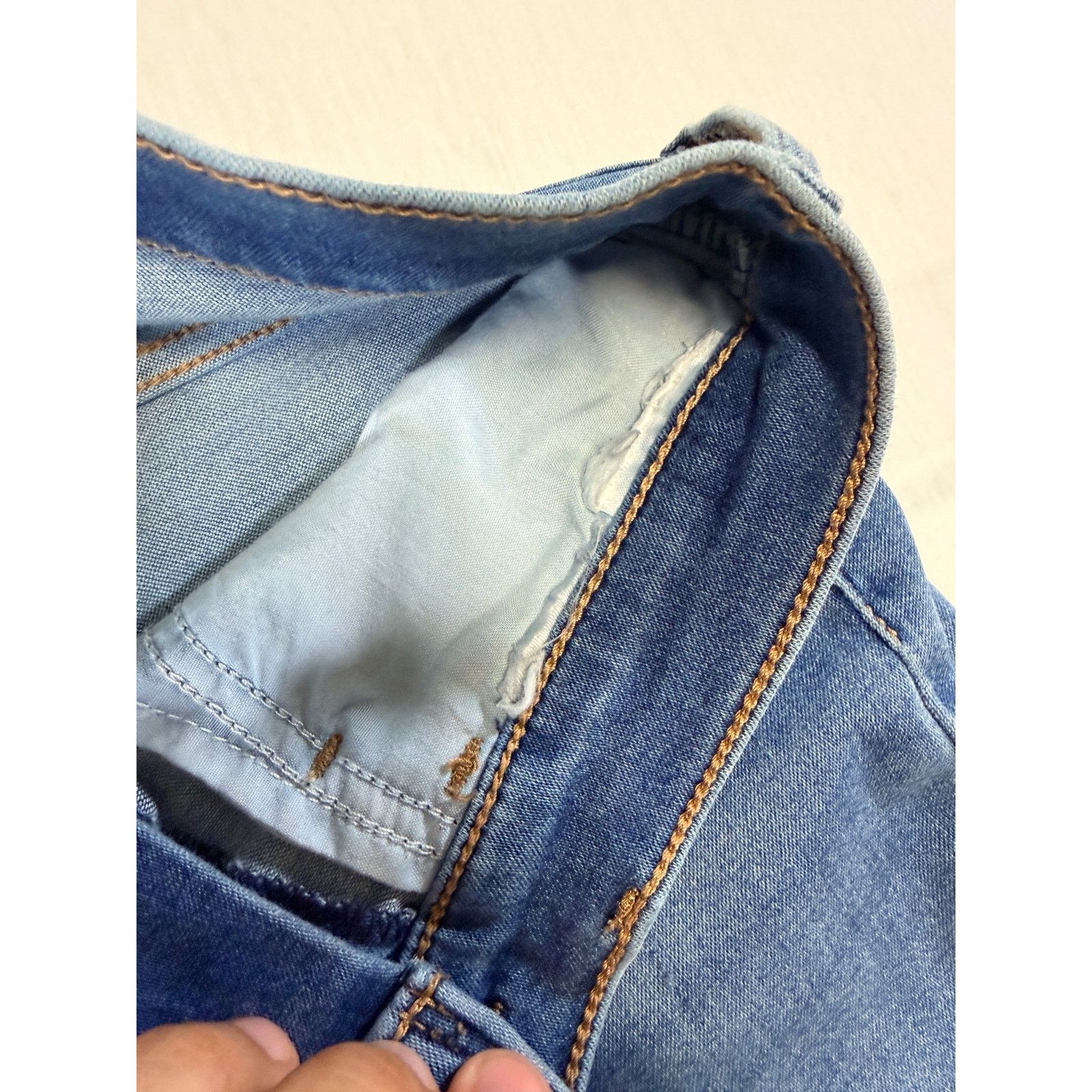 Levi's Levi’s 720 High Rise Super Skinny Jeans Women’s Blue Denim Size 28" / US 6 / IT 42 - 5 Thumbnail