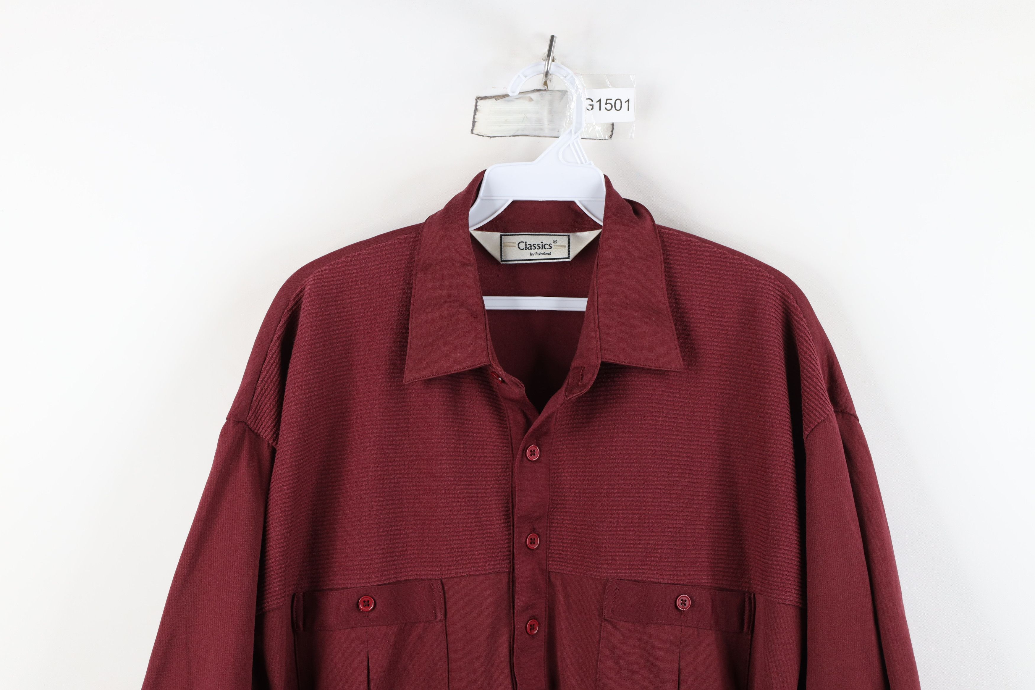 Vintage Vintage 90s Streetwear Knit Collared Pullover Polo Shirt Size US XL / EU 56 / 4 - 2 Thumbnail