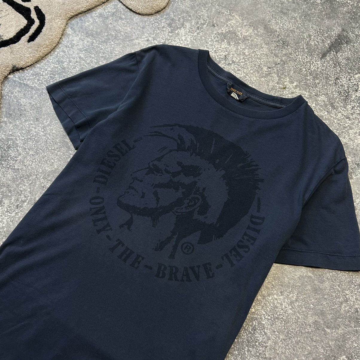 Diesel Designer Diesel Big Basic Logo Streetwear y2k opium tee Size US M / EU 48-50 / 2 - 2 Thumbnail