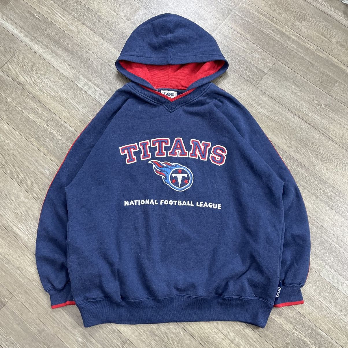 NFL Vintage 90s Tennessee Titans NFL Team X LEE Sport Hoodie Size US L / EU 52-54 / 3 - 1 Thumbnail