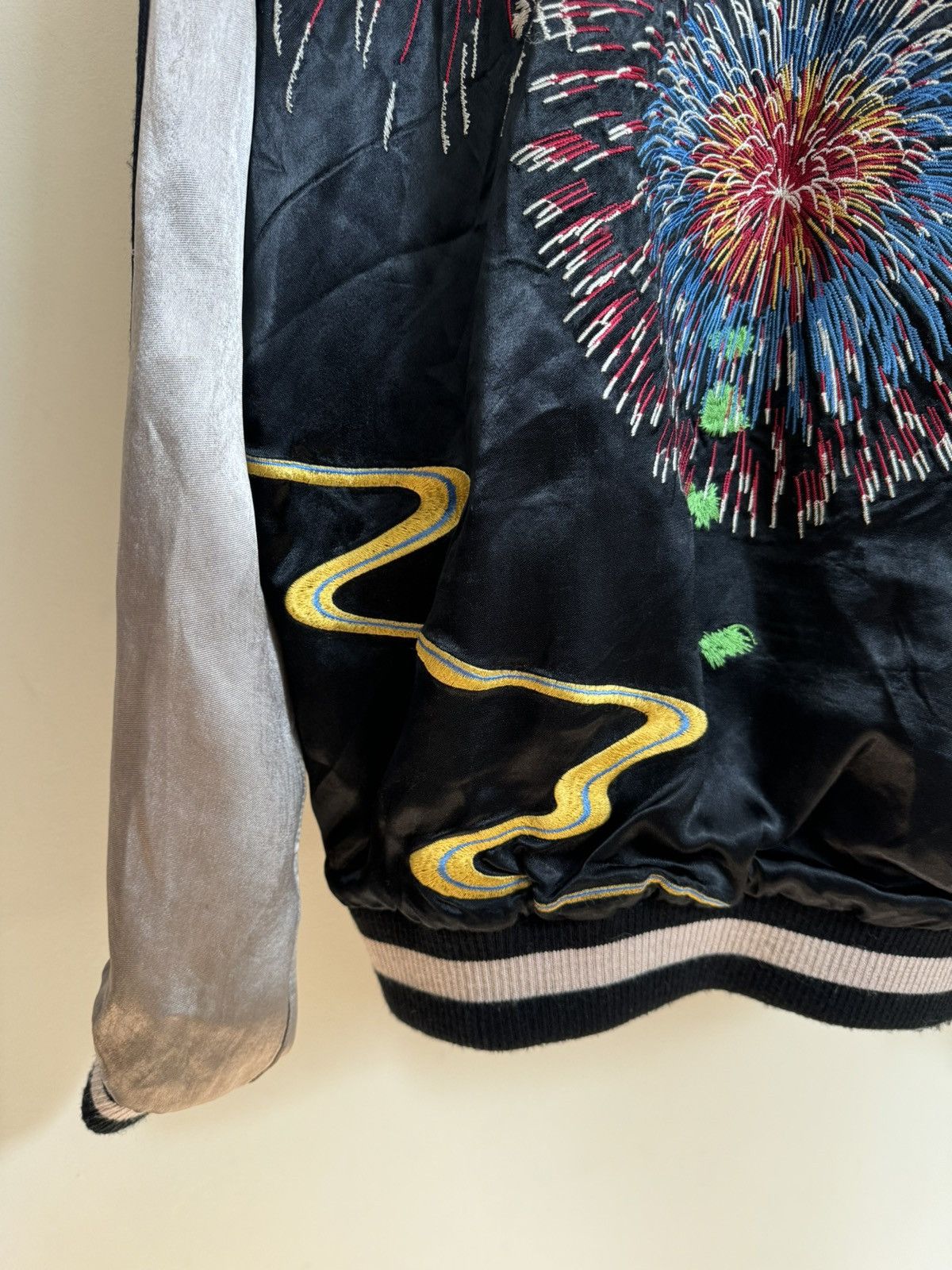 Vintage Japanese Classic Script Fireworks Jacket Size US M / EU 48-50 / 2 - 8 Thumbnail