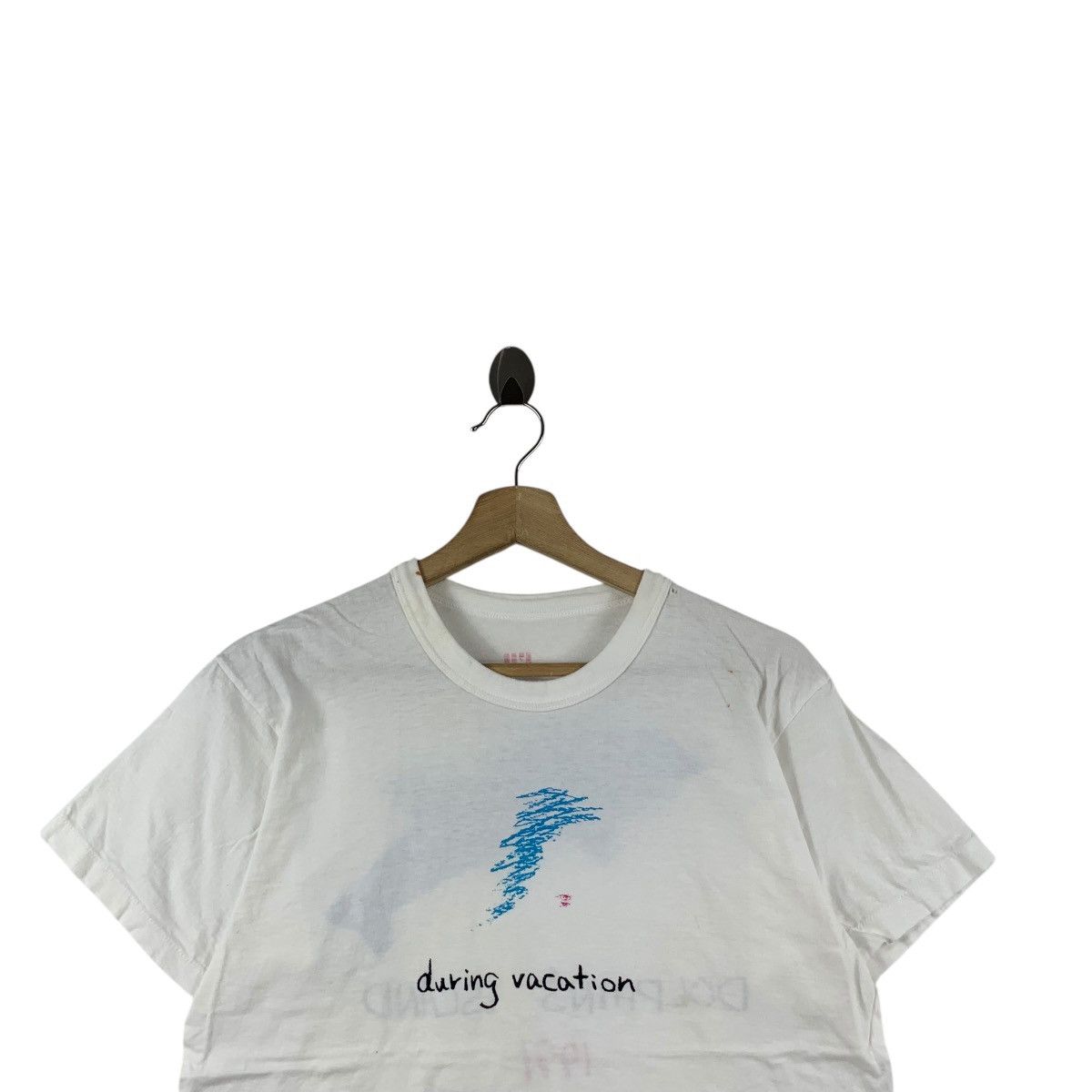 Vintage Vintage 1991 DOLPHIN’S ISLAND LONG VACATION Tee Shirt Top Size S / US 4 / IT 40 - 2 Thumbnail