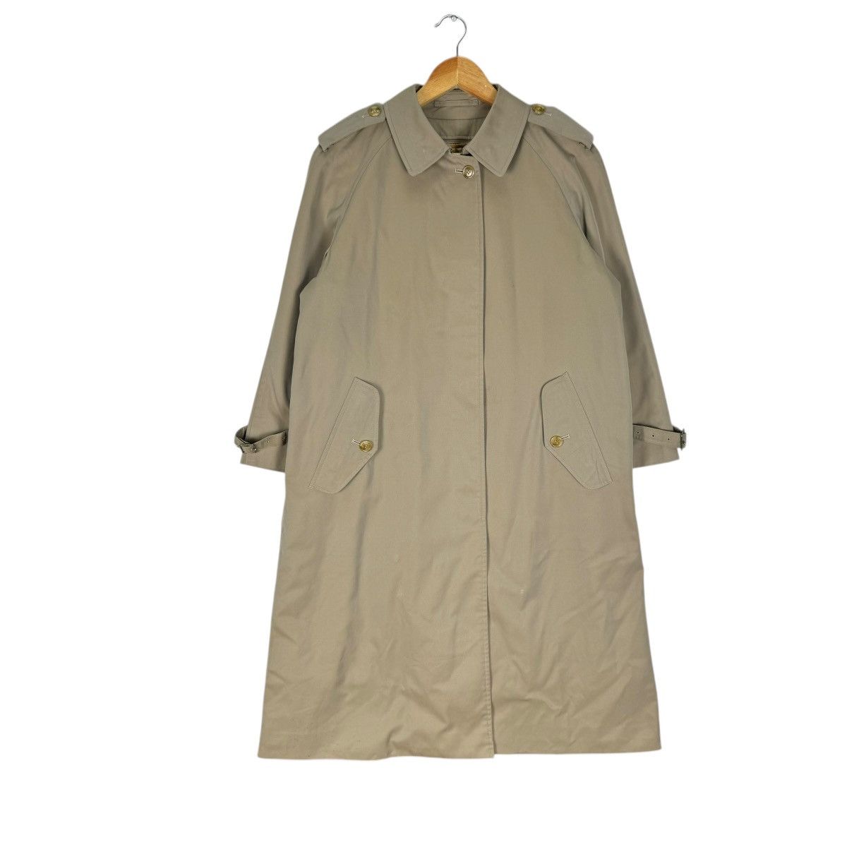 Burberry × Burberry Prorsum × Vintage ☀️BURBERRYS NOVA CHECK TRENCH COAT JACKET Size M / US 6-8 / IT 42-44 - 2 Thumbnail