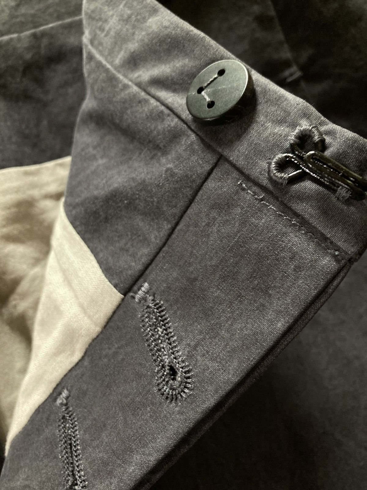 Label Under Construction Museum Piece LABEL UNDER CONSTRUCTION Vein Texture Pants Size US 31 - 8 Thumbnail