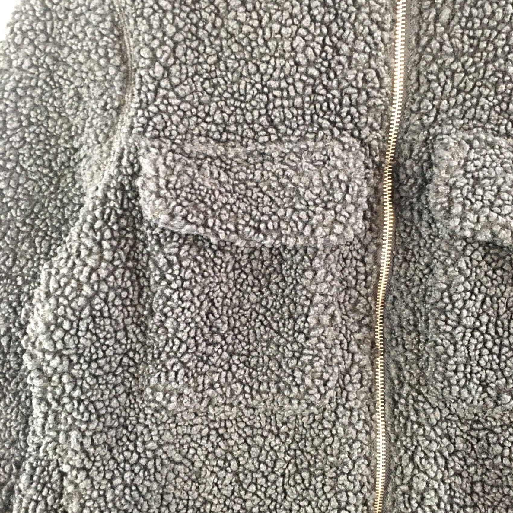 H&M H&M Jacket Mens Large Black Sherpa Fleece Full Zip Long Sleeve Regular Fit Size US L / EU 52-54 / 3 - 4 Thumbnail