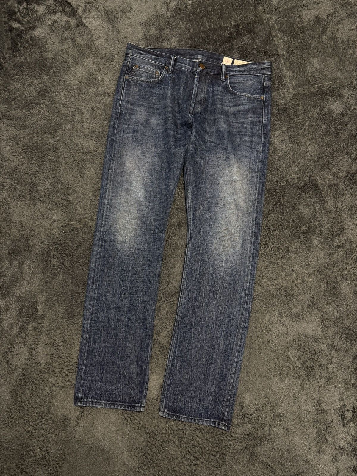Allsaints Allsaints Washed Okayama Japan Selvedge Denim Jeans Size US 34 / EU 50 - 1 Thumbnail