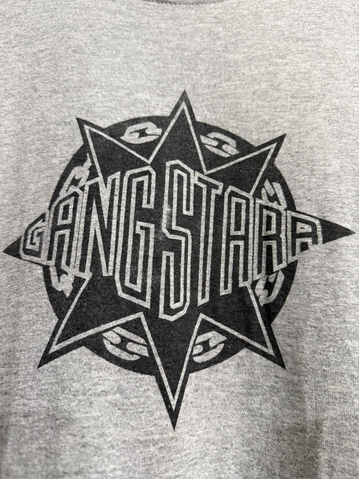 Band Tees Vintage Gang Starr American Hip Hop Dou Faded Tee Size US XL / EU 56 / 4 - 3 Thumbnail