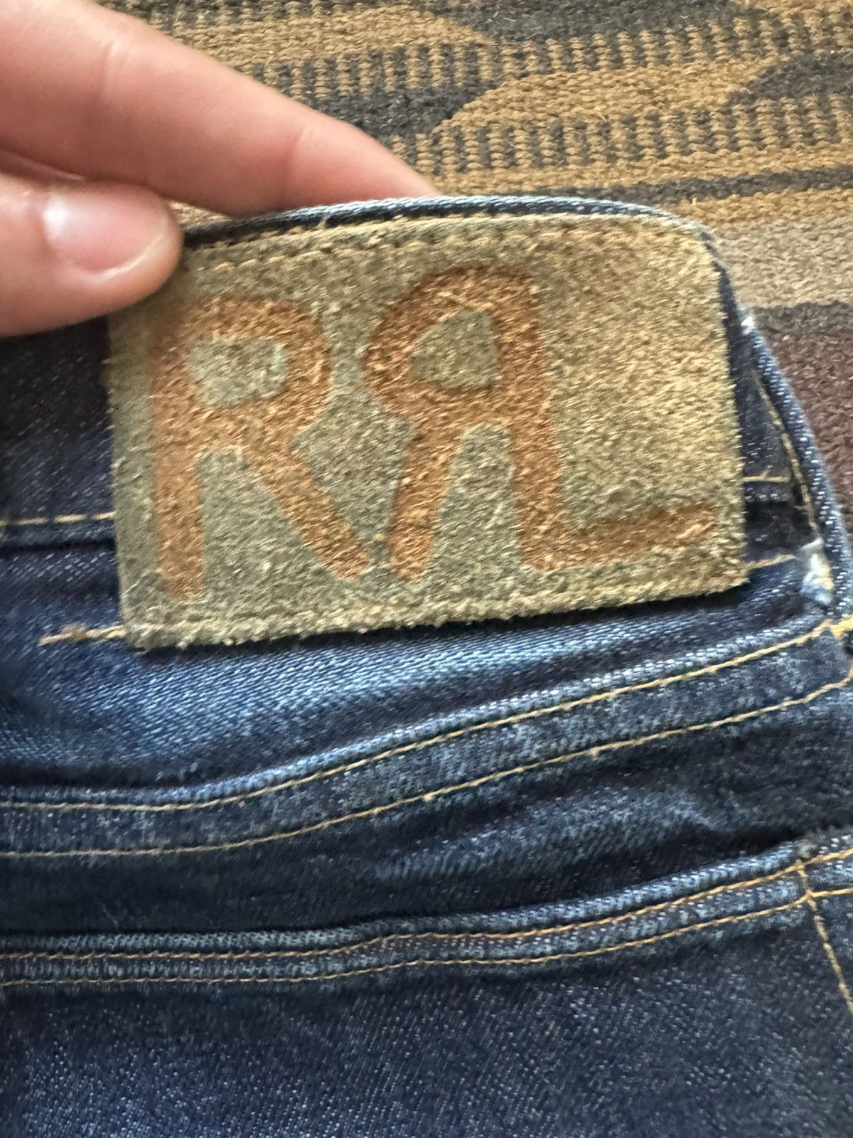 RRL Ralph Lauren Slim Boot Cut Jeans Size US 33 - 5 Thumbnail