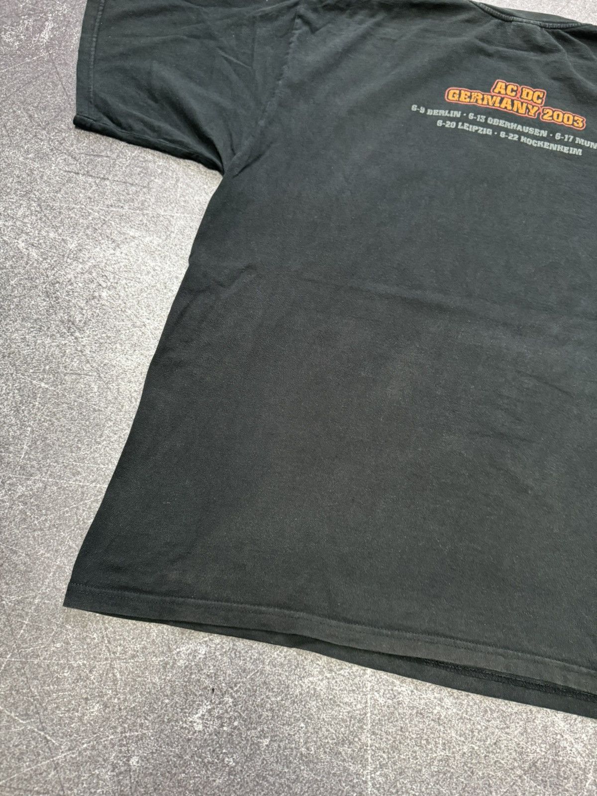Band Tees Ac Dc 2000 Harder Than A Stone Vintage t Shirt Rock Band Size US XL / EU 56 / 4 - 19 Thumbnail