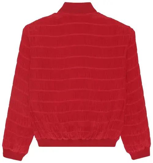 Saint Laurent Paris o1bcso1str1224 Teddy Jacket in Rouge Theatre Size US M / EU 48-50 / 2 - 2 Thumbnail