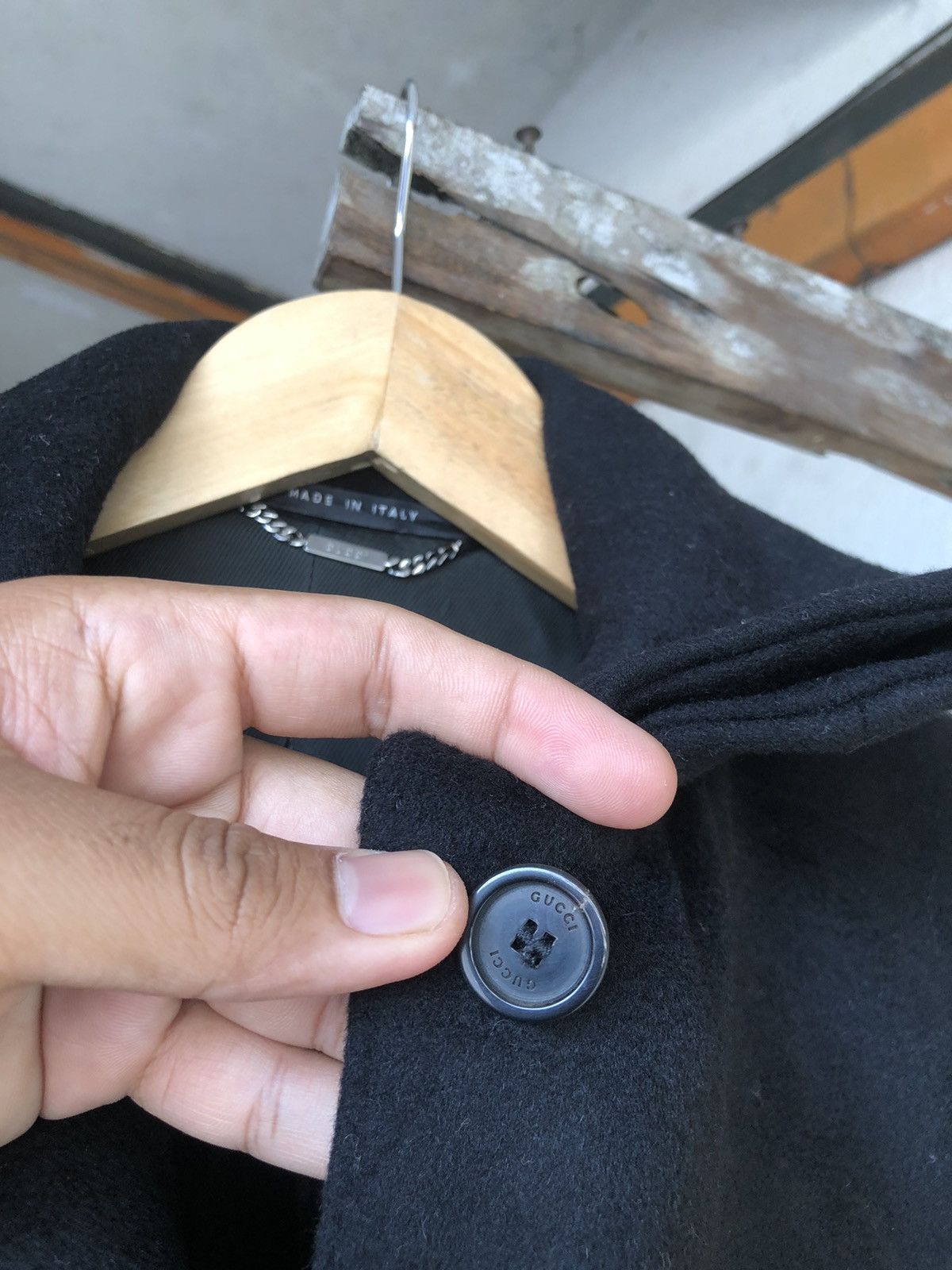 Gucci Authentic❗️Gucci Wool Cashmere Long Coat Belt Size XS / US 0-2 / IT 36-38 - 18 Thumbnail