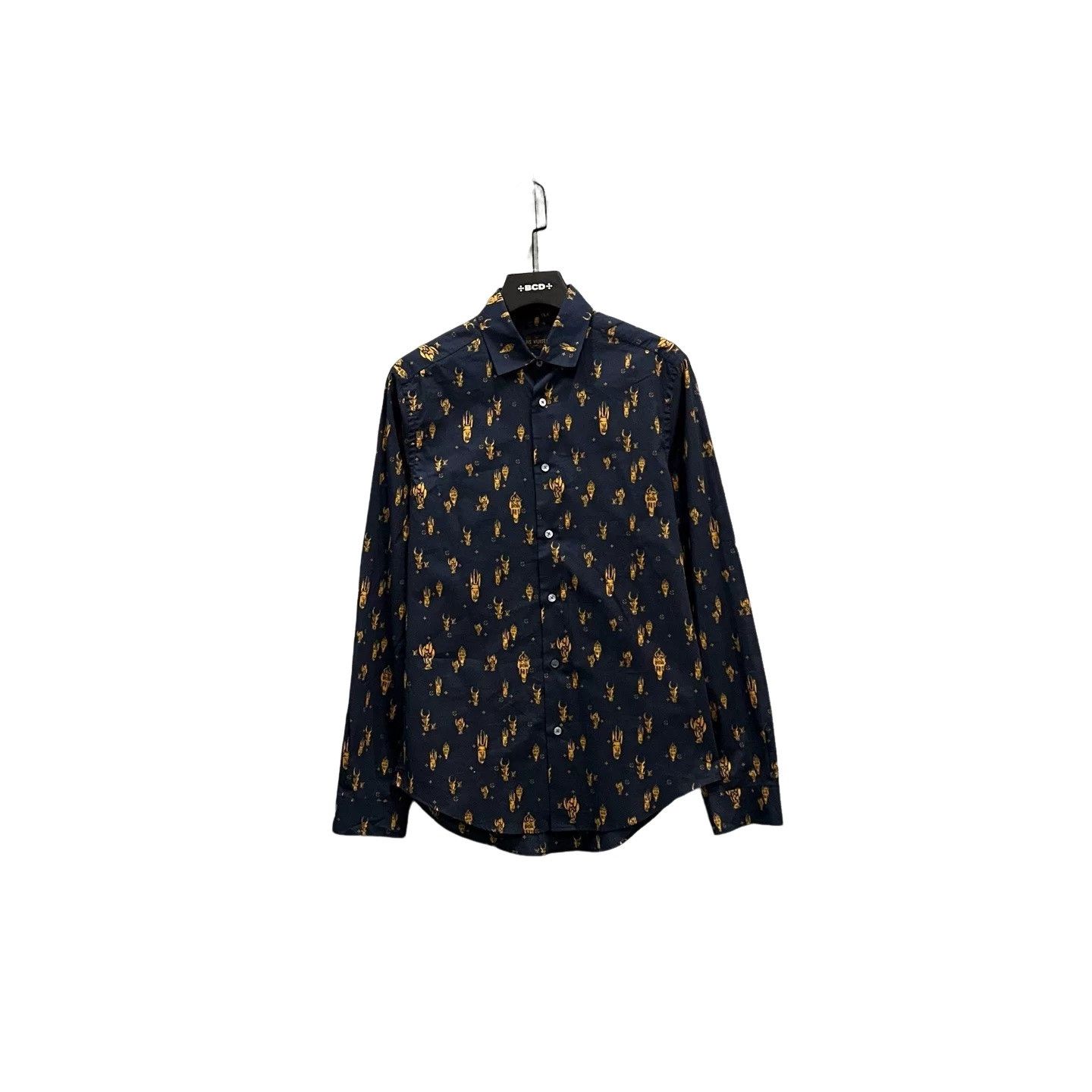 Louis Vuitton Louis Vuitton Monogram Print Button Up Shirt Size M Size US M / EU 48-50 / 2 - 1 Thumbnail