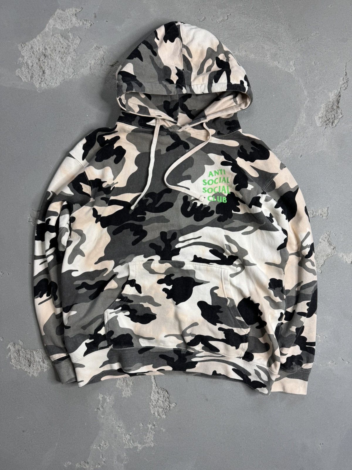 ASSC Anti Social Social Club camo hoodie