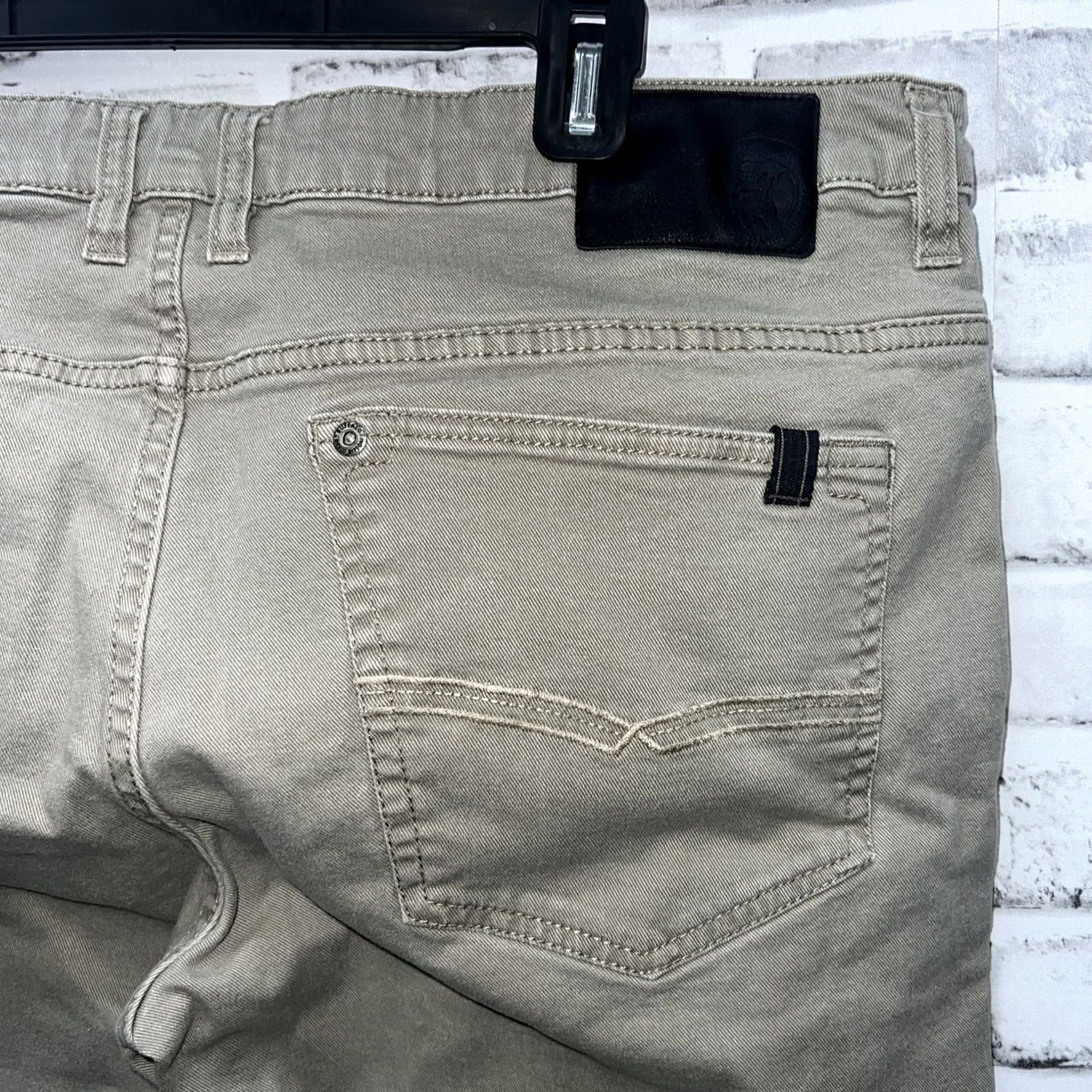 Buffalo David Bitton Buffalo by David Bitton Beige Pants Mens Size 38x30 Chino Regular Beige Mens Size US 38 / EU 54 - 3 Thumbnail