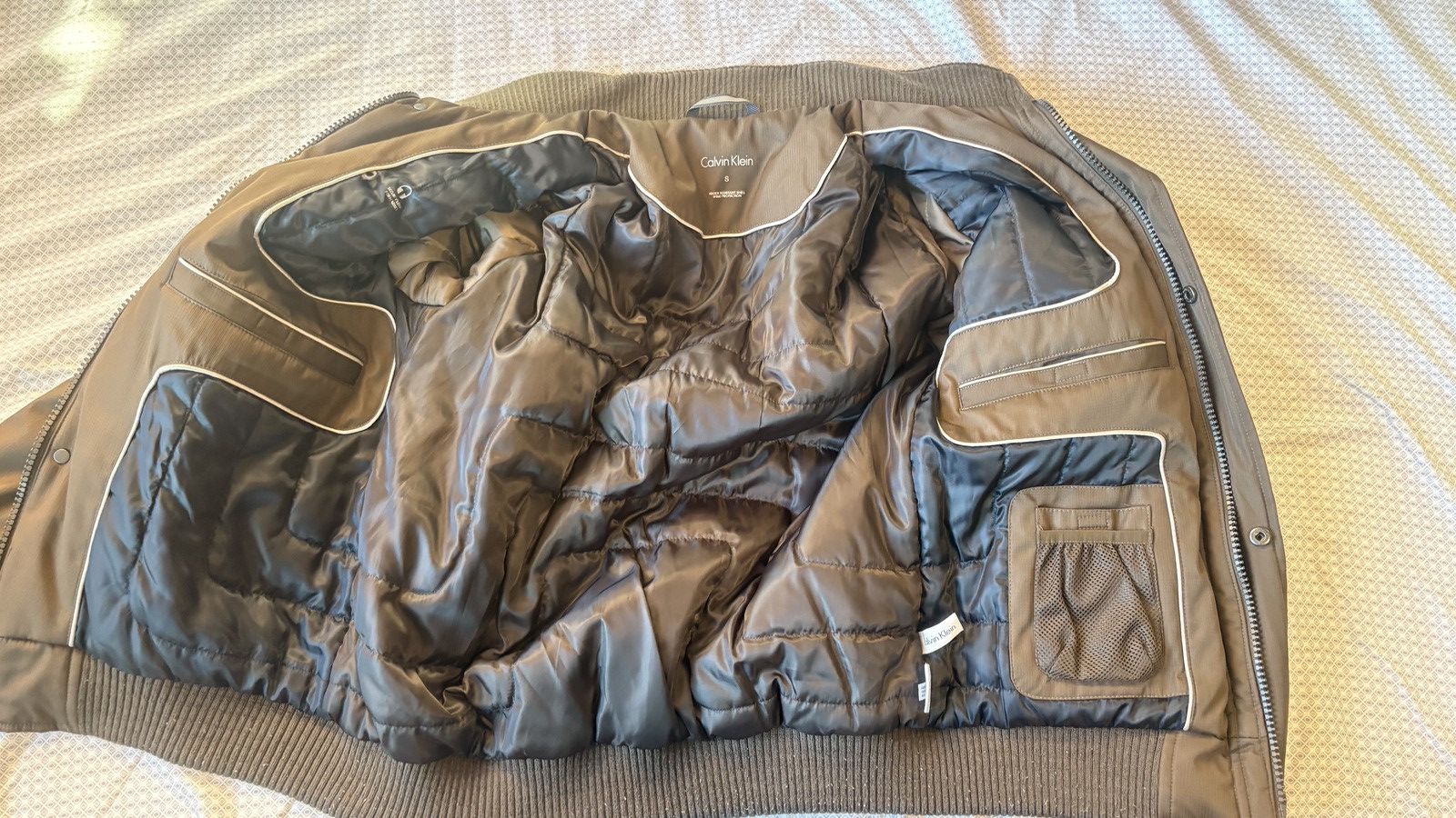 Calvin Klein CALVIN KLEIN BOMBER JACKET BROWN Size US M / EU 48-50 / 2 - 3 Thumbnail