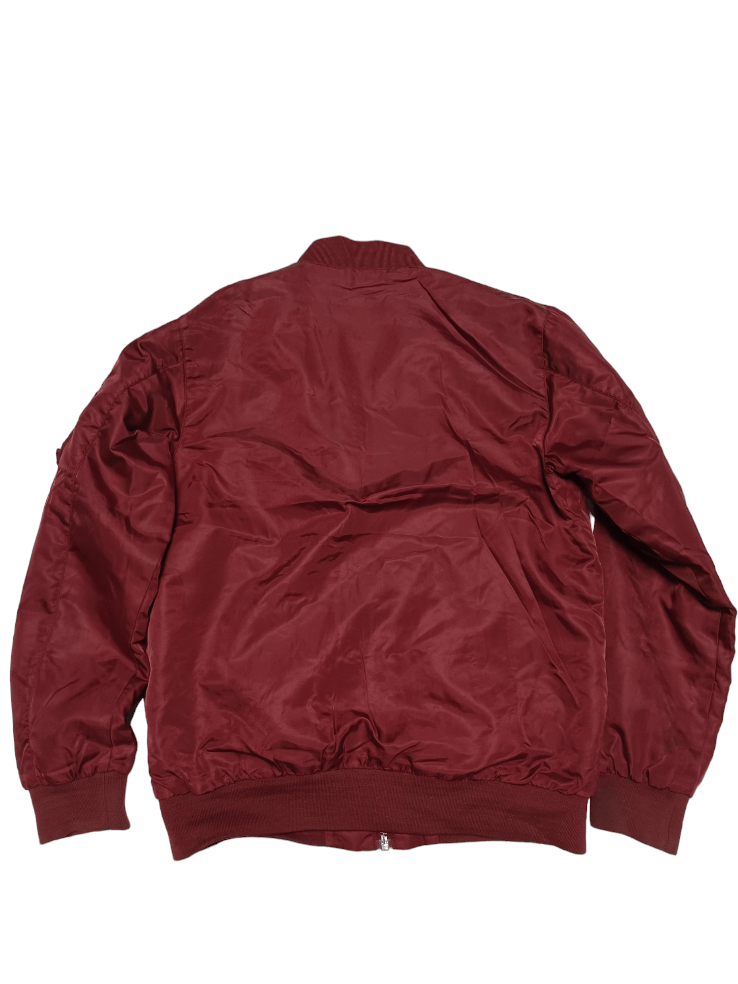 Stussy STUSSY DISTRESSED BOMBER BORDEAUX STREETWEAR SK8 Size US M / EU 48-50 / 2 - 2 Thumbnail