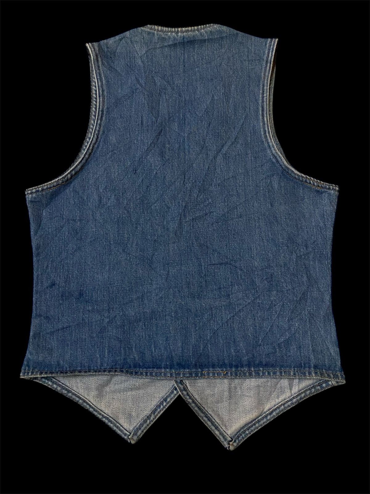 Levi's Vintage 60s Levis Snap Button Vest Denim Size US S / EU 44-46 / 1 - 2 Thumbnail