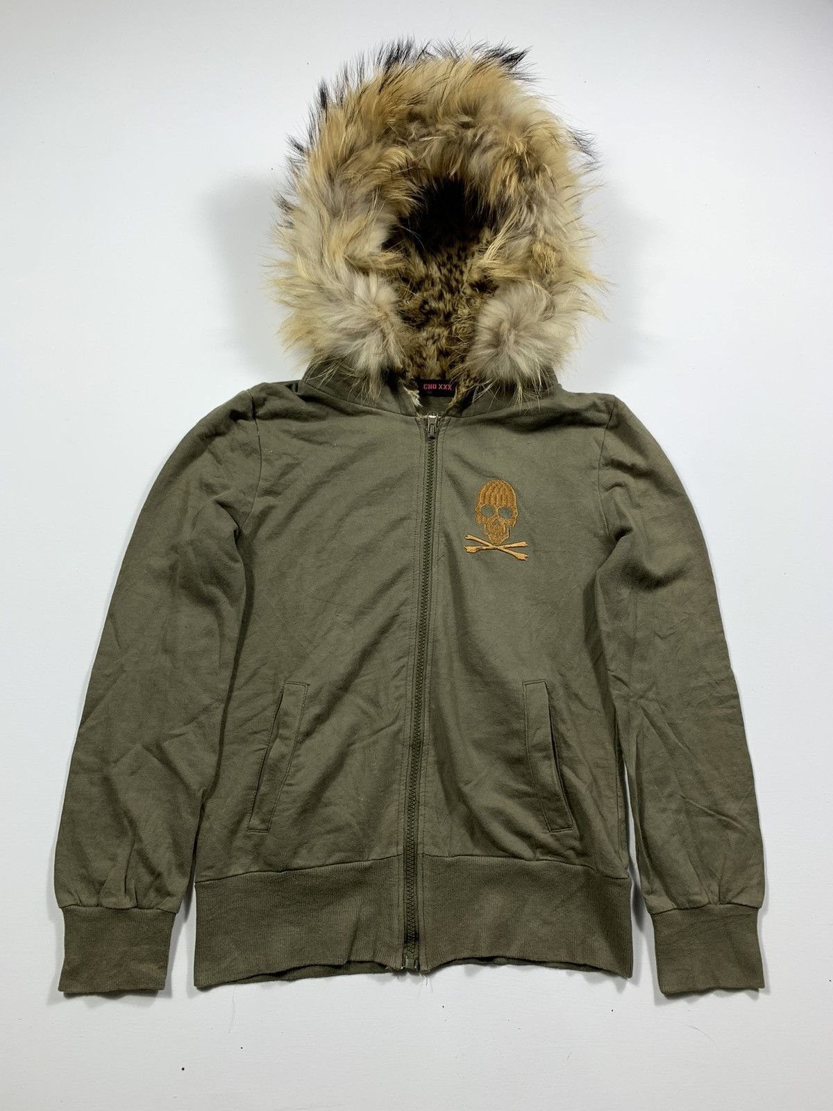 Hysteric Glamour × If Six Was Nine × Le Grande Bleu (L.G.B.) Japanese Fur Hoodie Skull Y2k Style Size US M / EU 48-50 / 2 - 1 Thumbnail