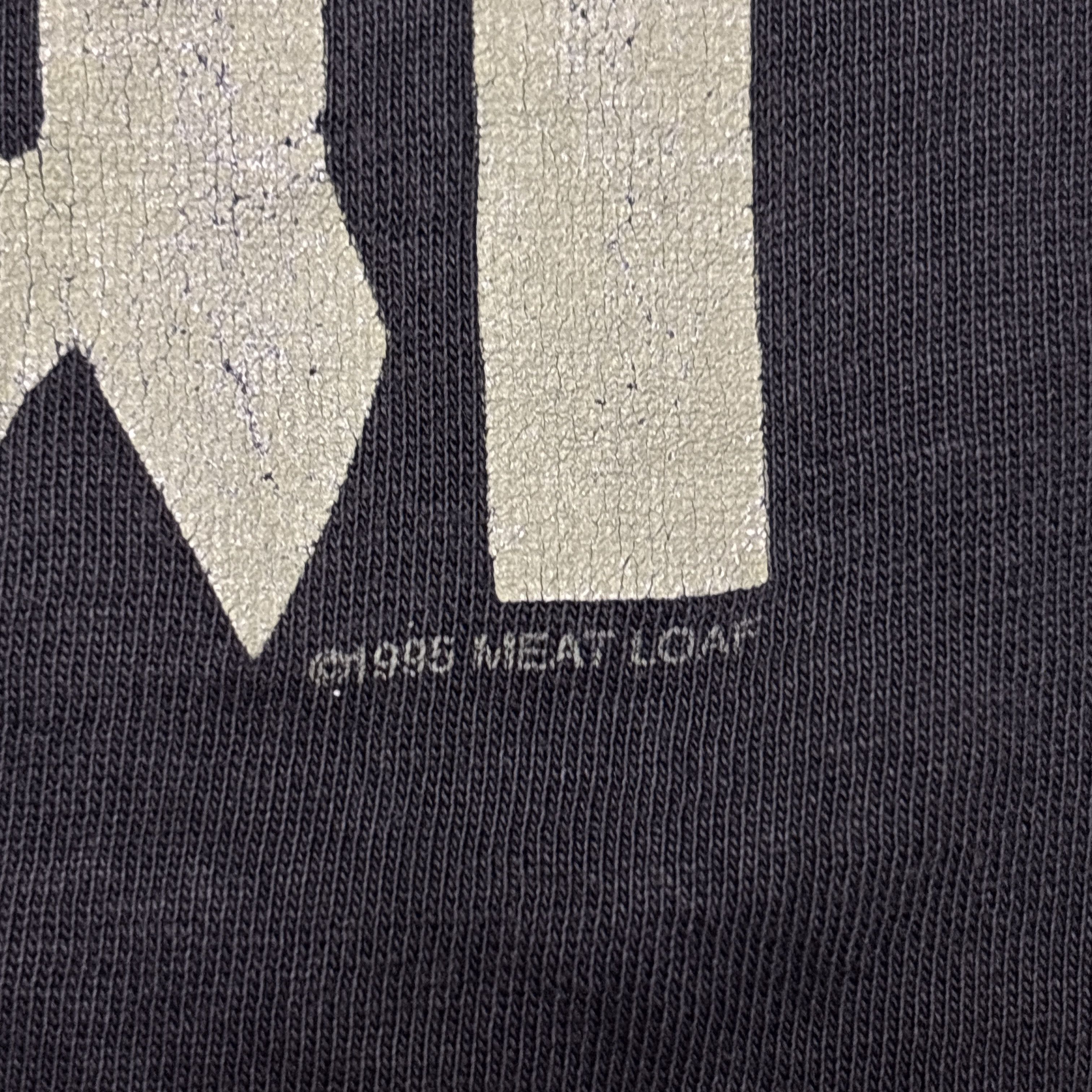 Band Tees Vintage Meat Loaf Shirt 90s Tour Rock Band Tee Size US L / EU 52-54 / 3 - 6 Thumbnail