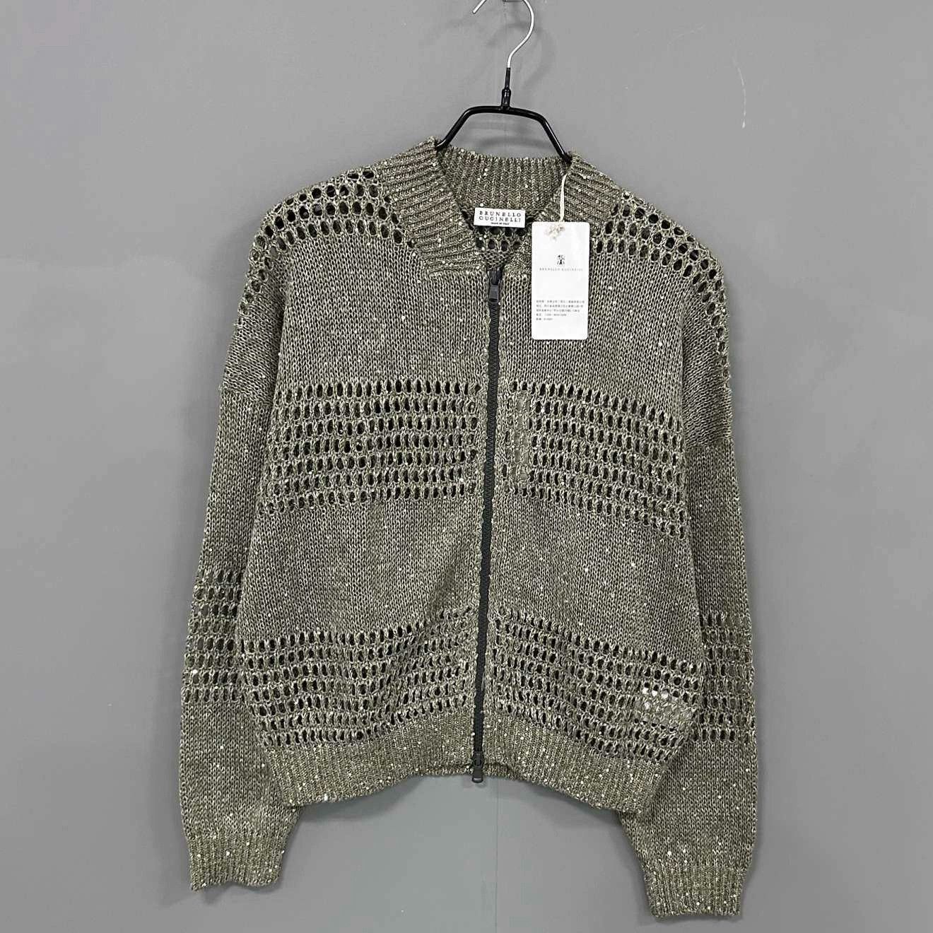 Brunello Cucinelli Brunello Cucinelli Linen Jacket XS Women Size XS / US 0-2 / IT 36-38 - 1 Thumbnail