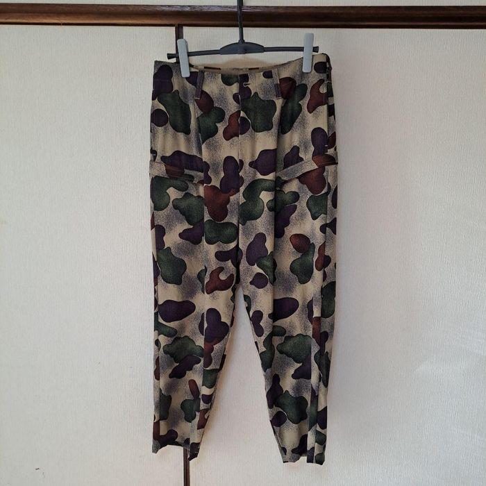 Yohji Yamamoto Yohji Yamamoto Pour homme 17aw camouflage pants