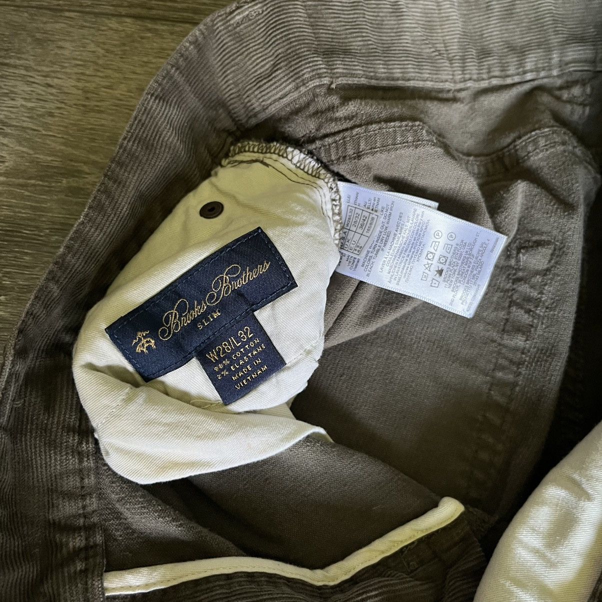 Brooks Brothers × Vintage Brooks Brothers Slim Fit Five Pocket Corduroy Pants 28x32 Size US 28 / EU 44 - 10 Thumbnail