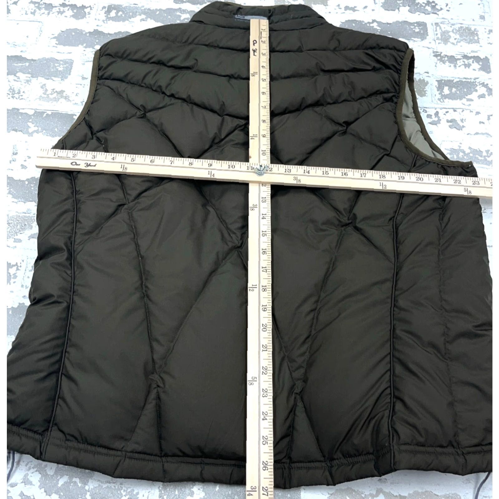 Vintage REI Vest Women XL Brown Puffer Jacket Goose Down Fill Hiking Outdoor Ladies Size XL / US 12-14 / IT 48-50 - 6 Thumbnail