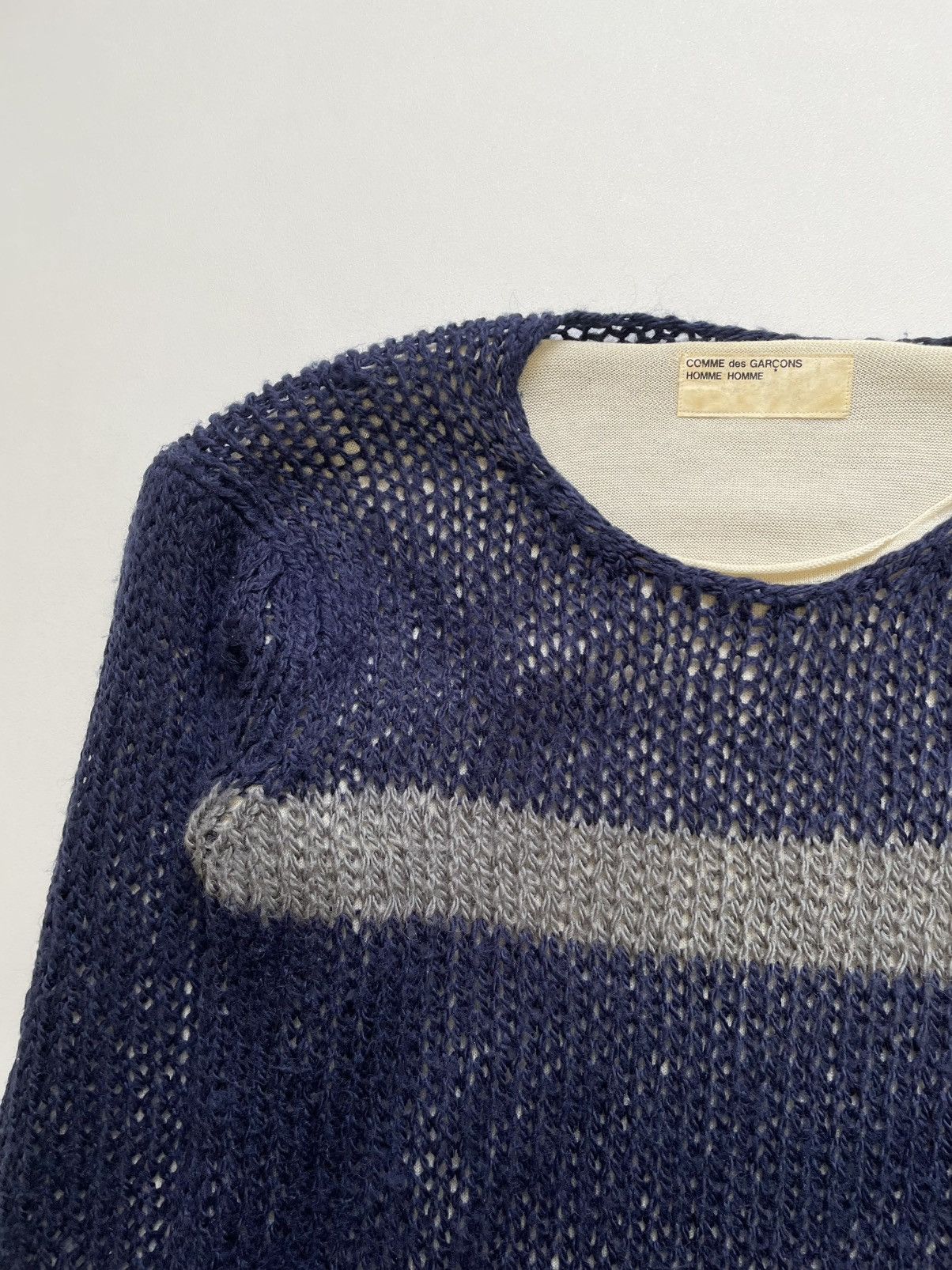 Comme des Garcons AD 1999 ‘Layered Cobweb Knit’ Wool Sweater Size US M / EU 48-50 / 2 - 3 Thumbnail