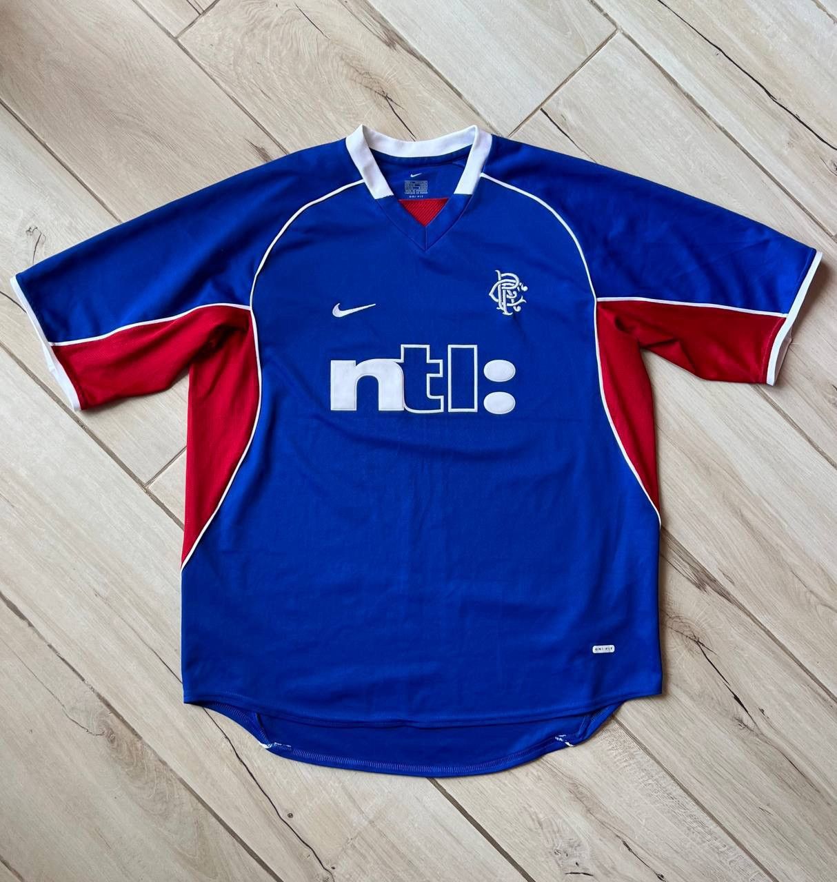 Nike Nike Rangers 2001/02 Home Jersey Size US L / EU 52-54 / 3 - 1 Thumbnail