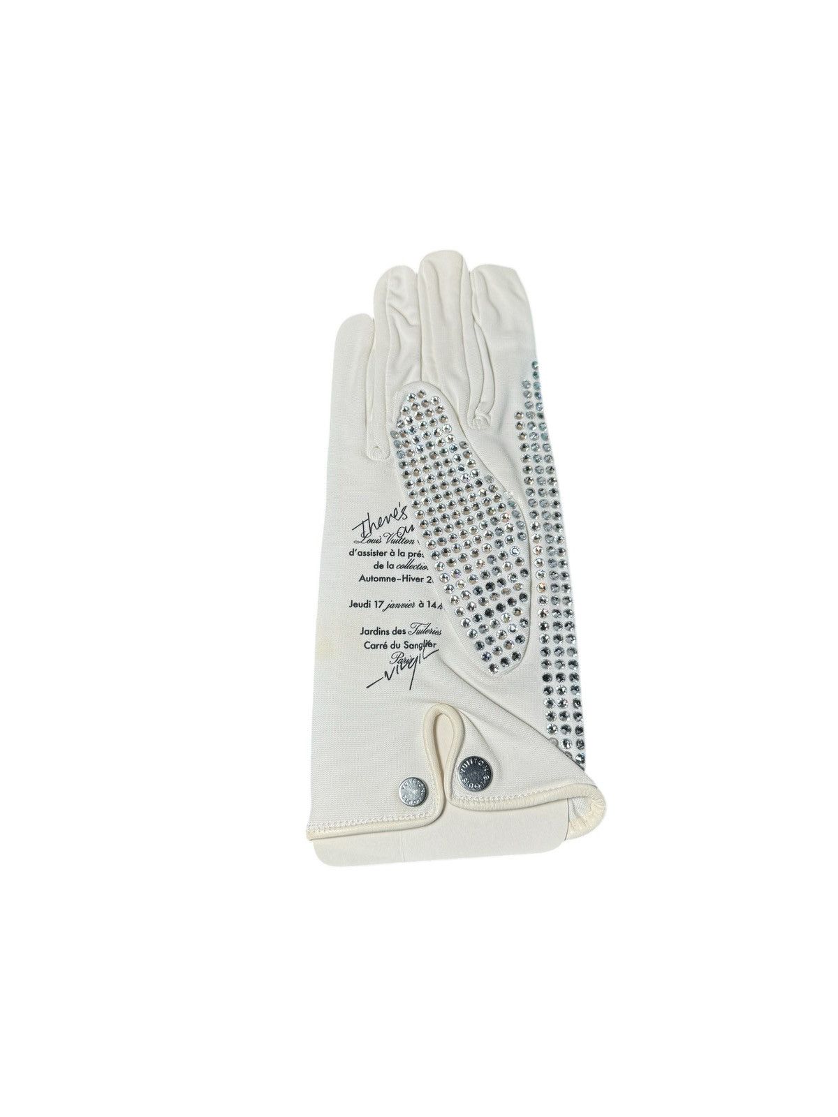 Louis Vuitton Louie Vuitton Virgil Abloh Michael Jackson Glove Invite New Size ONE SIZE - 3 Thumbnail