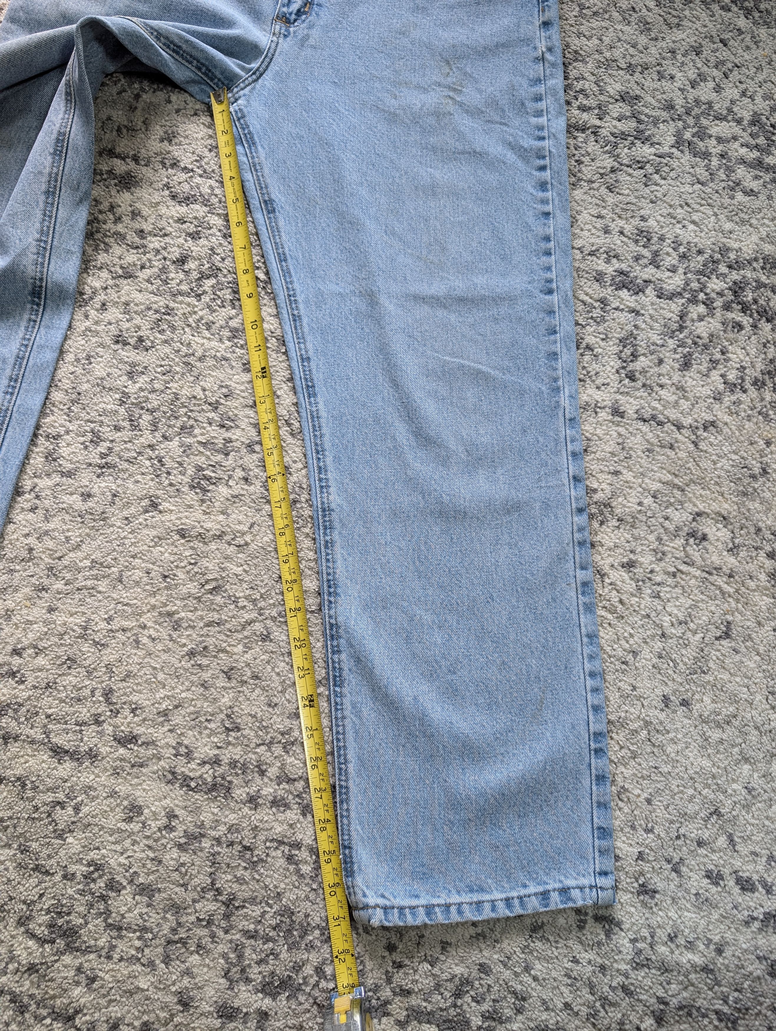 Carhartt 38x32 vntg y2k Carhartt Faded Denim Pants Size US 38 / EU 54 - 6 Thumbnail