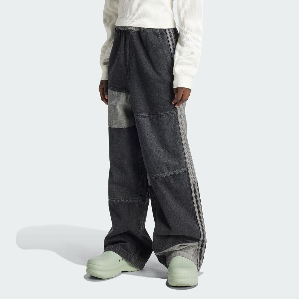 Adidas ADIDAS ORIGINALS X KSENIASCHNAIDER 3 STRIPE JEANS Size US 28 / EU 44 - 6 Thumbnail