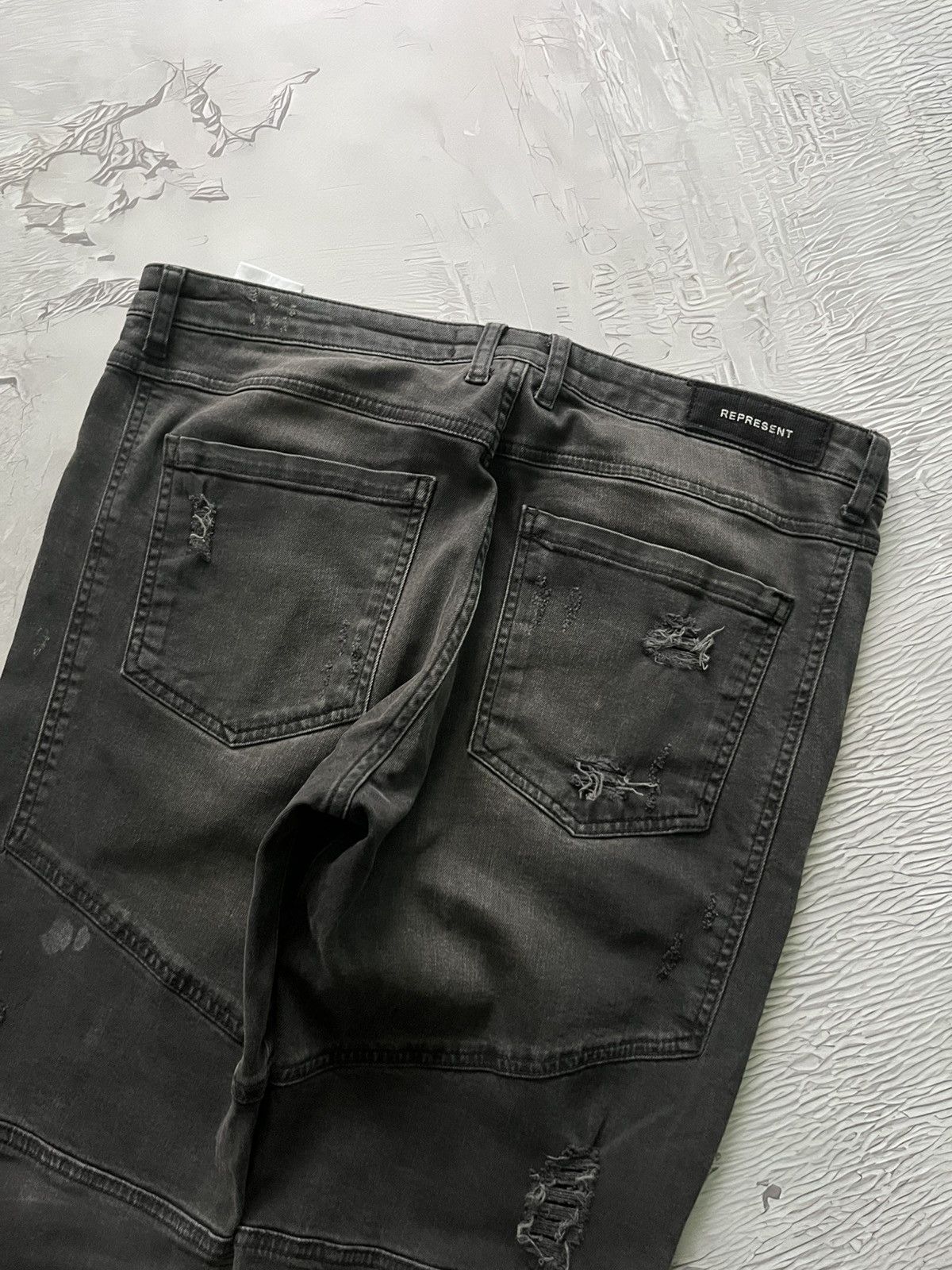 Represent Clo. Y2K Represent Avant Garde Jeans Streetwear Black Size US 34 / EU 50 - 10 Thumbnail