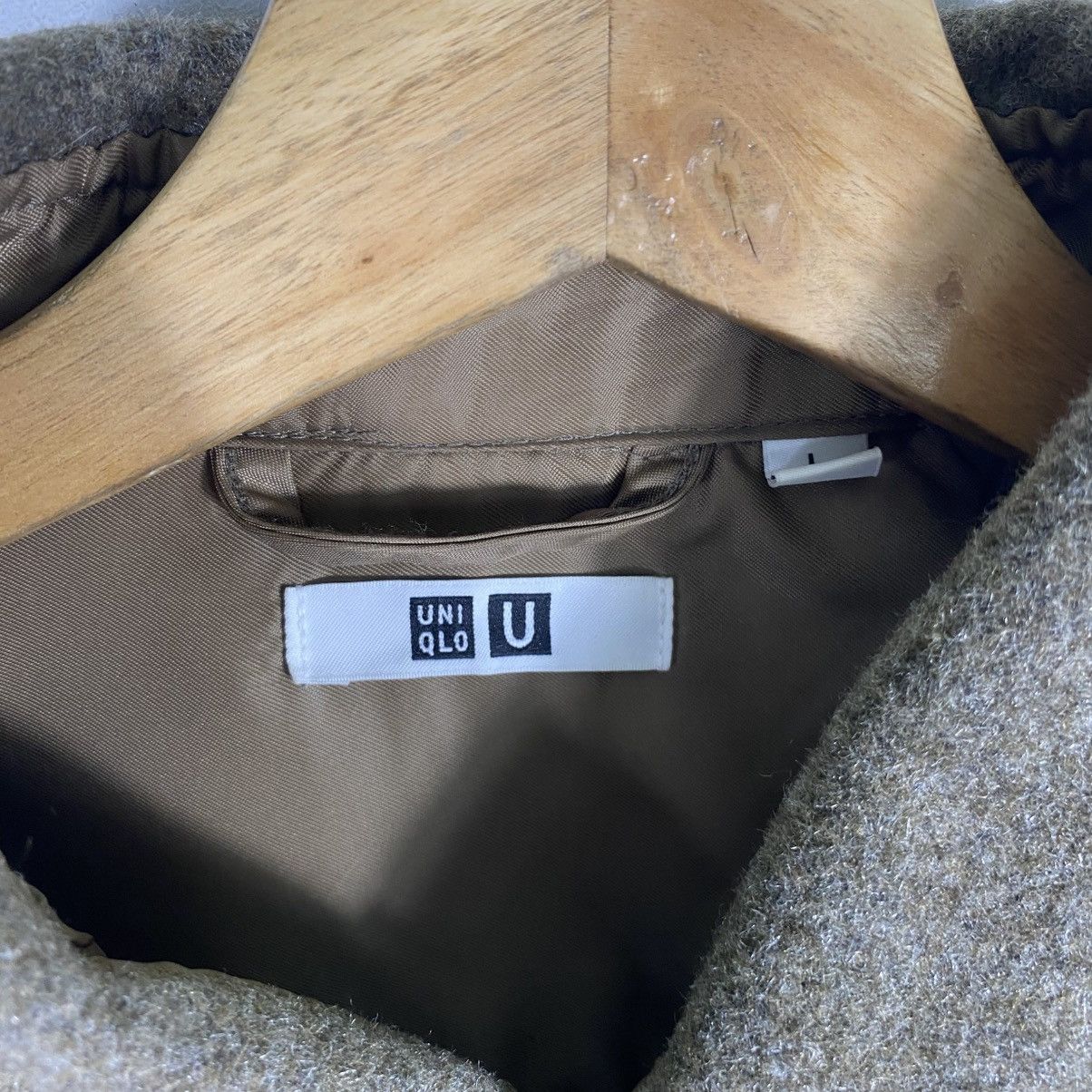 Lemaire × Uniqlo Christophe Lemaire X Japanese Brand Wool Shirt Button Size US L / EU 52-54 / 3 - 6 Thumbnail