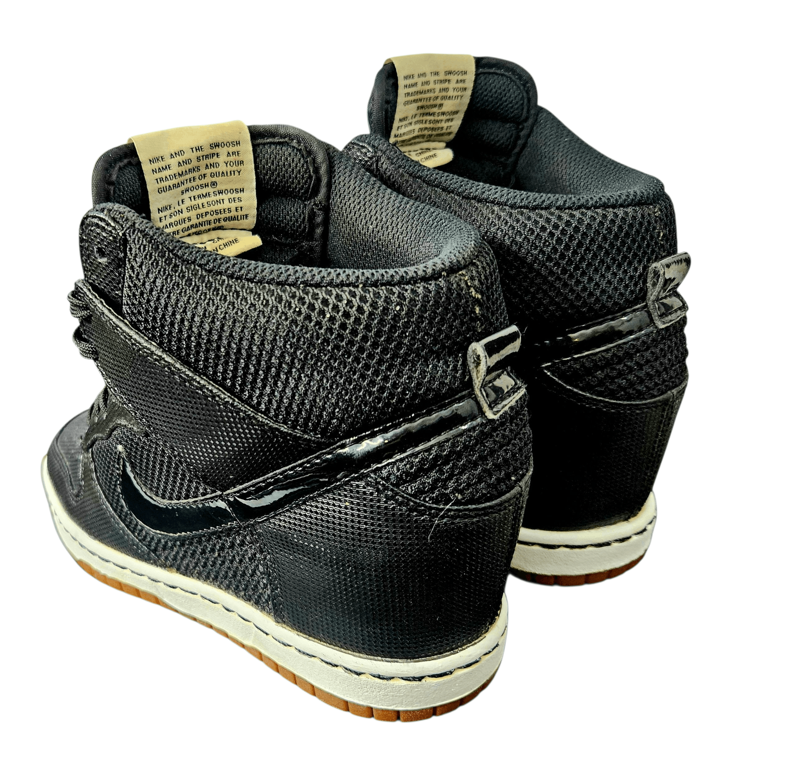 Nike 2012 NIKE DUNK SKY HI ESSENTIAL Wedge "Black Sail" Size US 6.5 / IT 36.5 - 5 Thumbnail