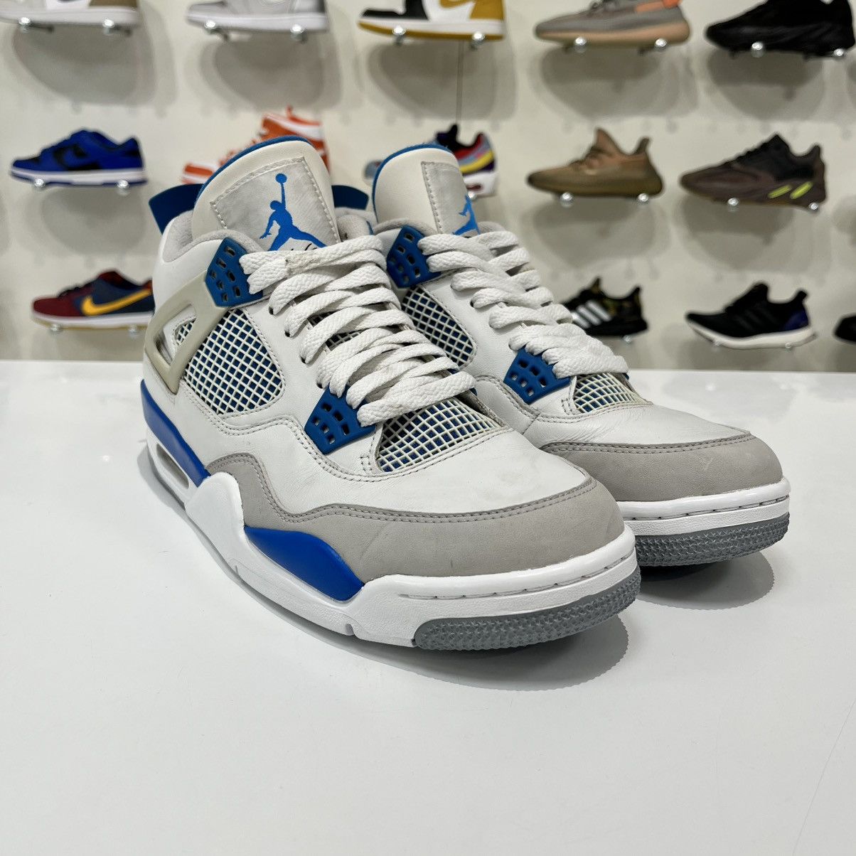 Nike Air Jordan 4 Retro Military Blue (2012) Size US 9.5 / EU 42-43 - 7 Thumbnail