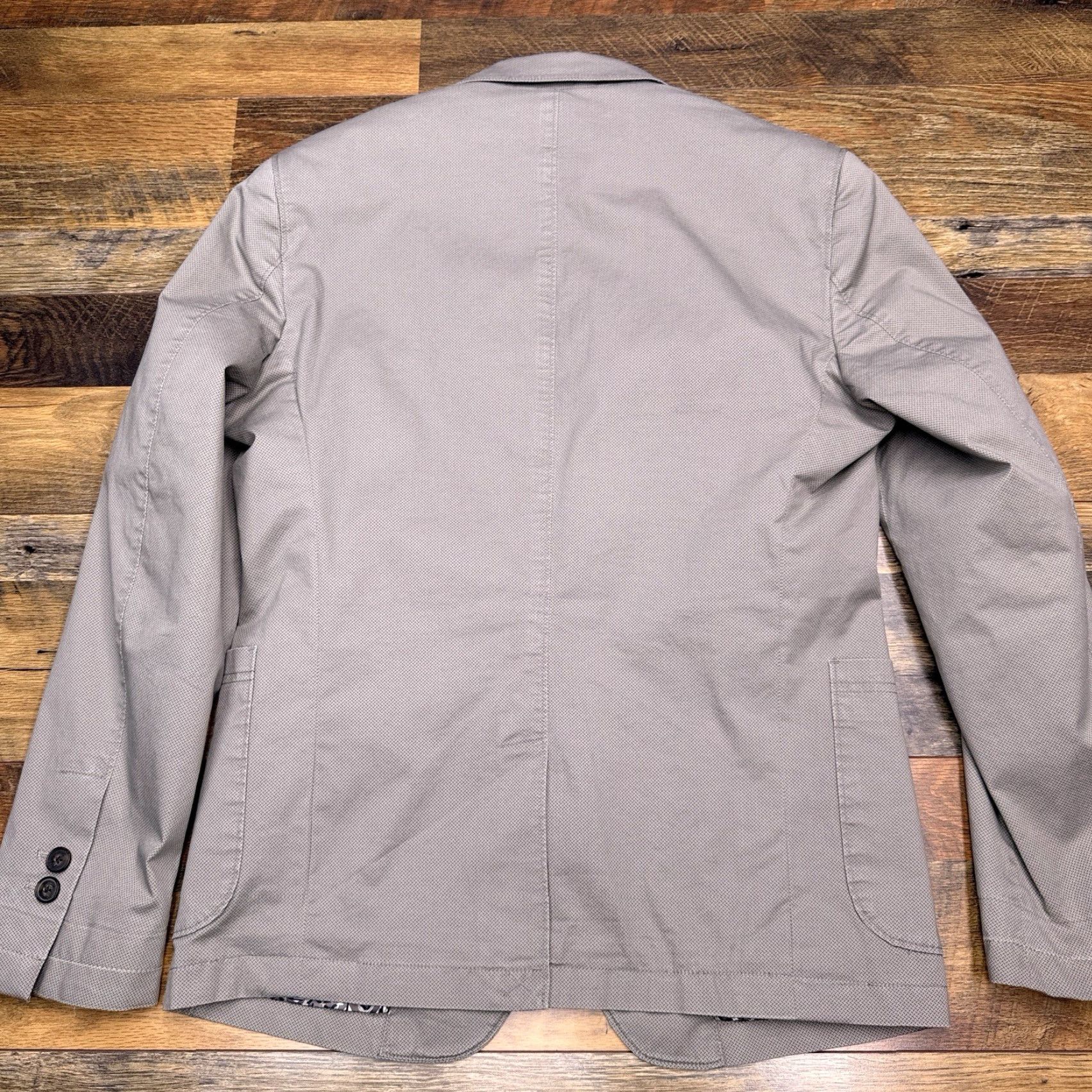 Johnston & Murphy Johnston Murphy Sport Coat Medium Tan Stretch Blazer Size 40R - 2 Thumbnail