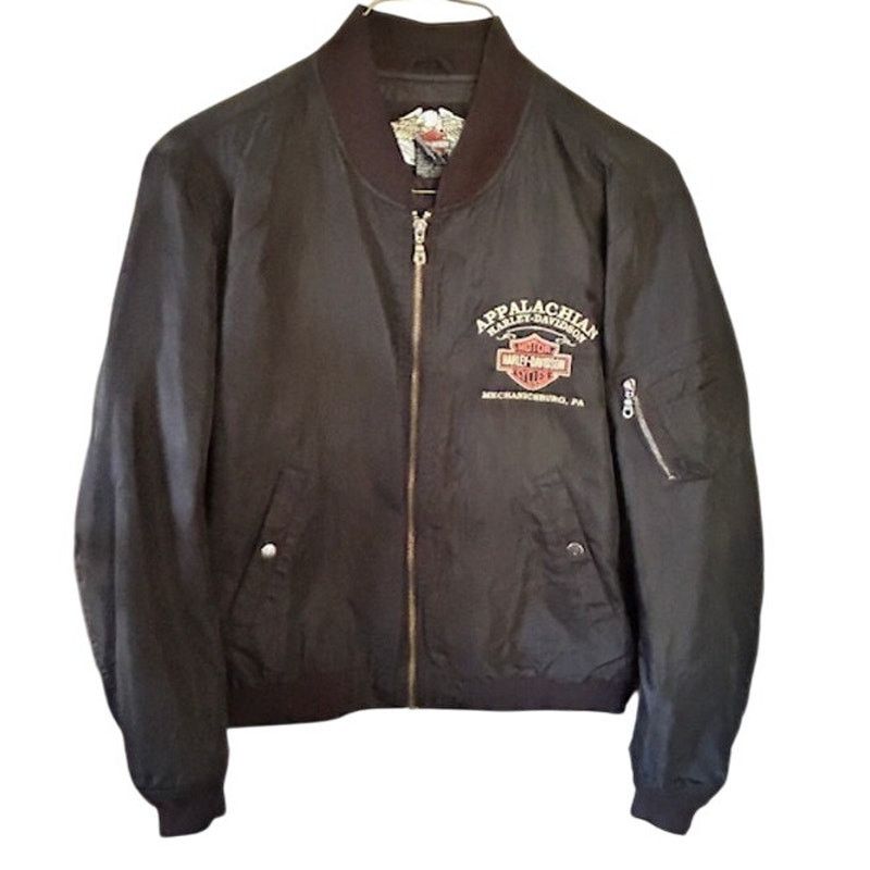 Harley Davidson Harley-Davidson Appalachian Dealer Bomber Jacket XL Size US XL / EU 56 / 4 - 2 Thumbnail
