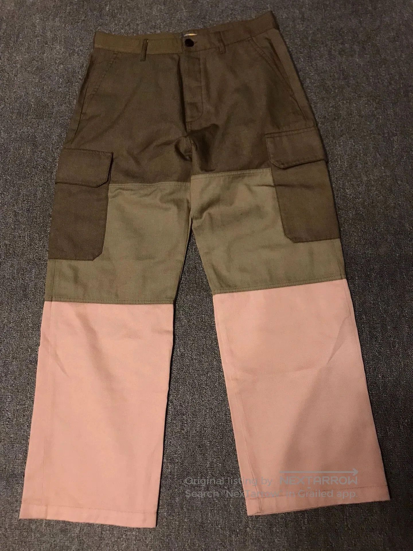 Loewe Loewe Three-Tone Cargo Pants. Size US 34 / EU 50 - 1 Thumbnail