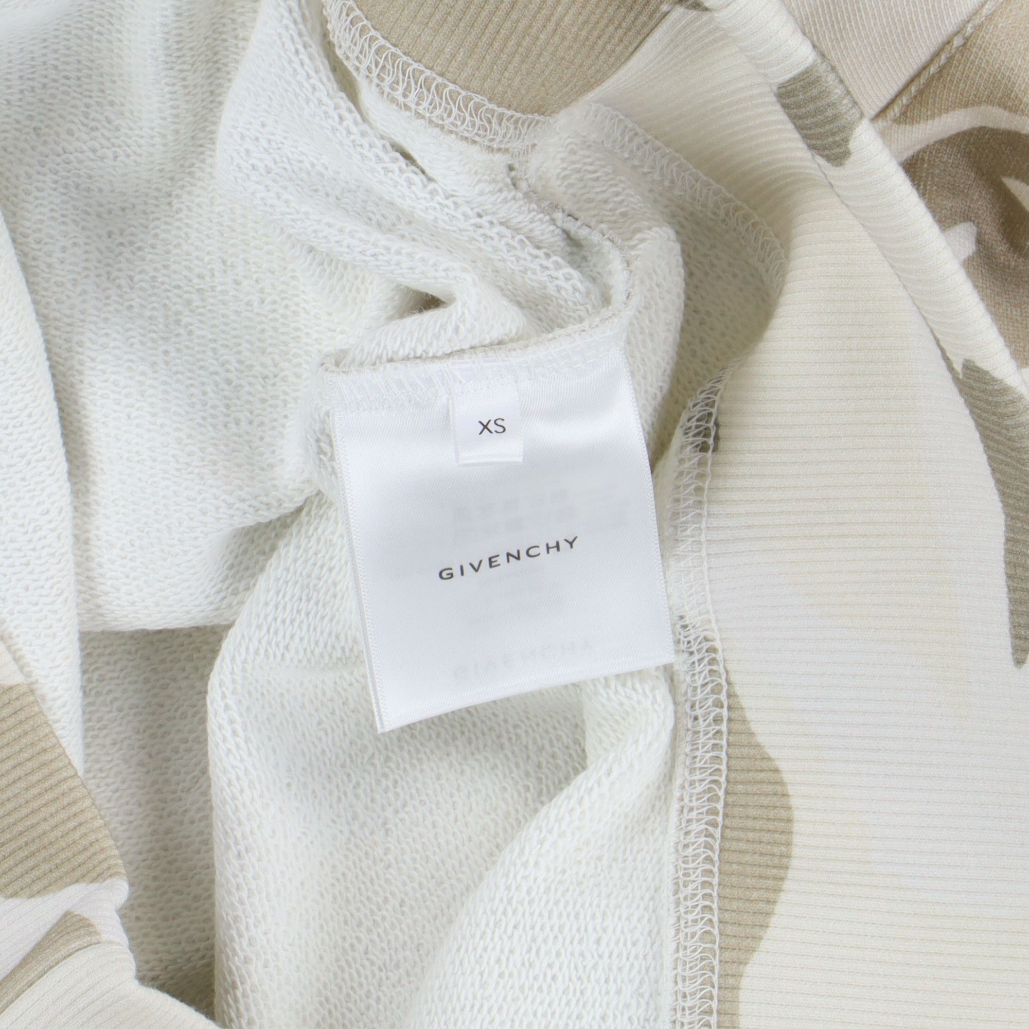 Givenchy Beige Camo 4G Logo Oversized Hoodie Size US XS / EU 42 / 0 - 5 Thumbnail