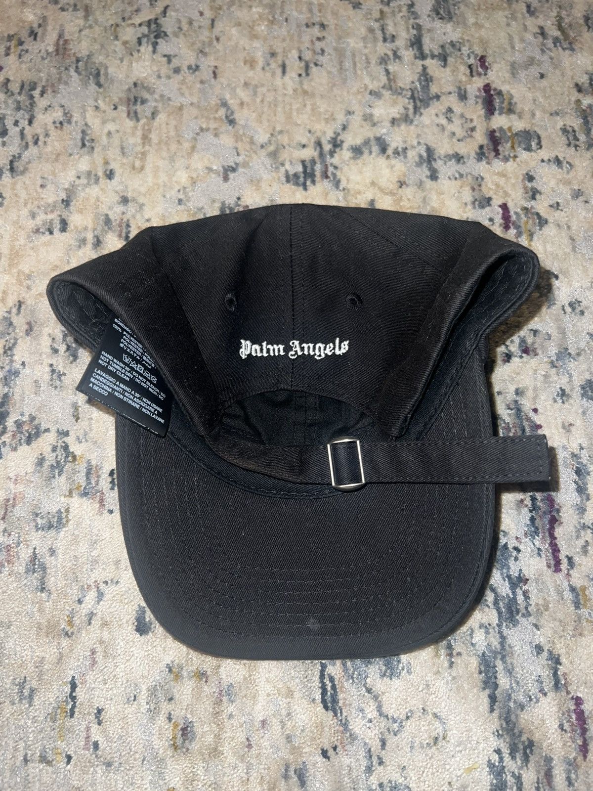 Palm Angels Black Palm Angeles Cap Sz OS Size ONE SIZE - 2 Thumbnail