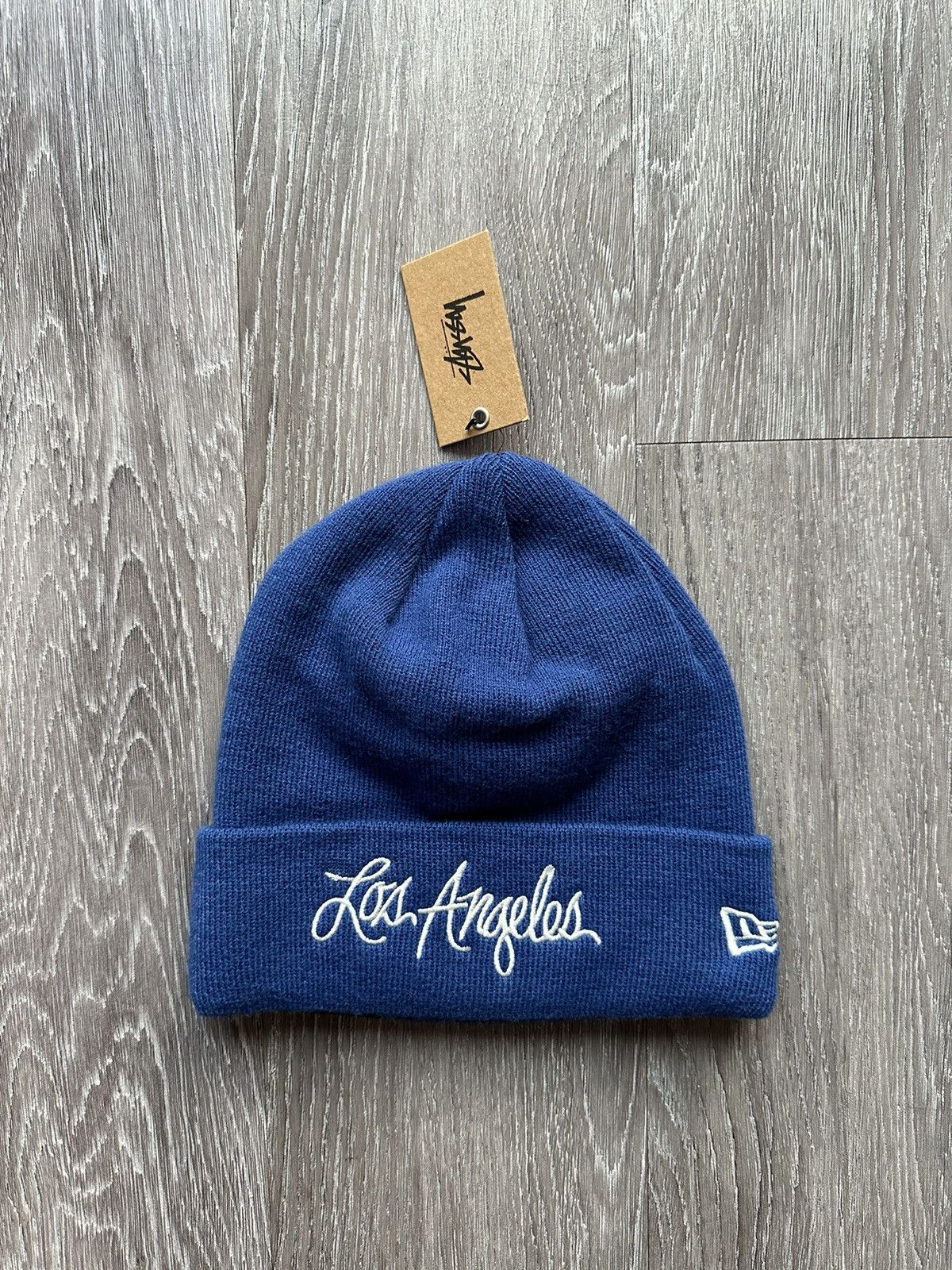 New Era × Stussy Stussy Los Angeles “La Brea” Beanie | Grailed